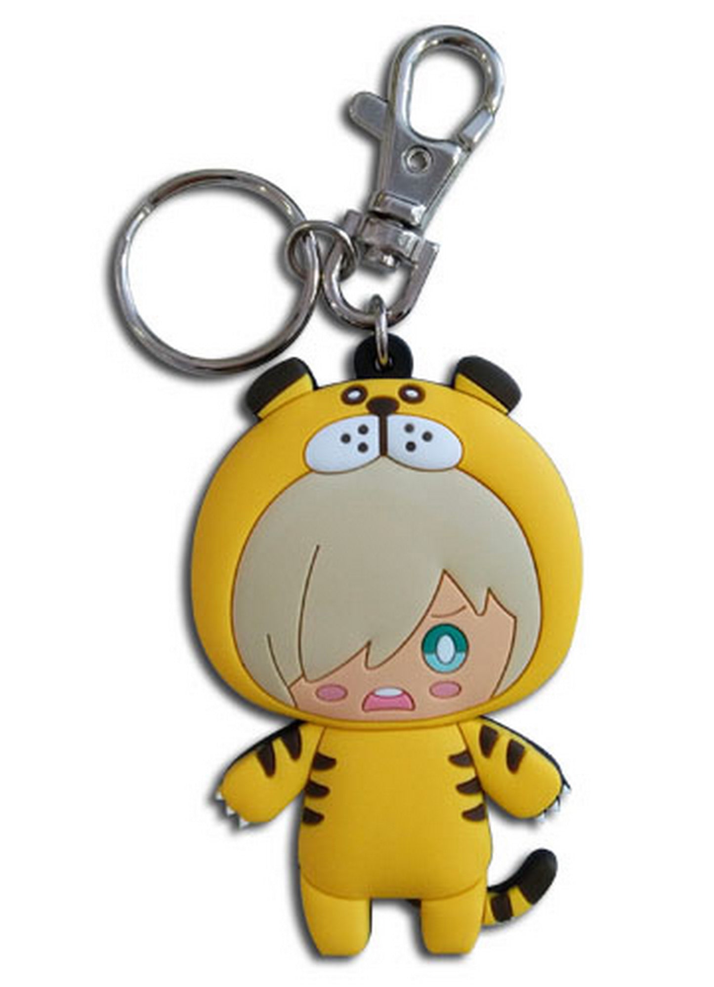 Yuri! On Ice - SD Yuri Plisetsky "Yurio" Tiger Pajama PVC Keychain
