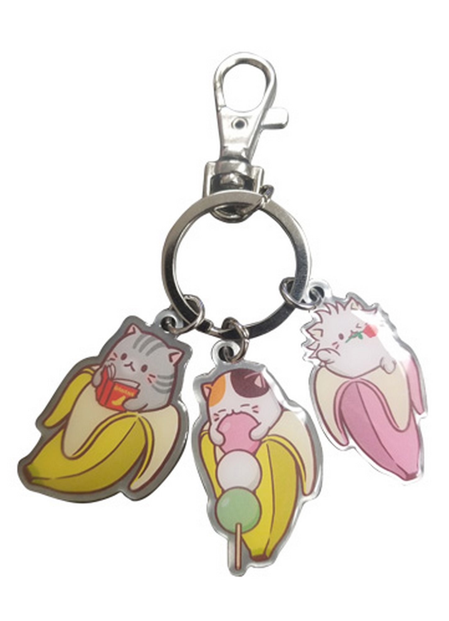 Bananya - Group Metal Keychain
