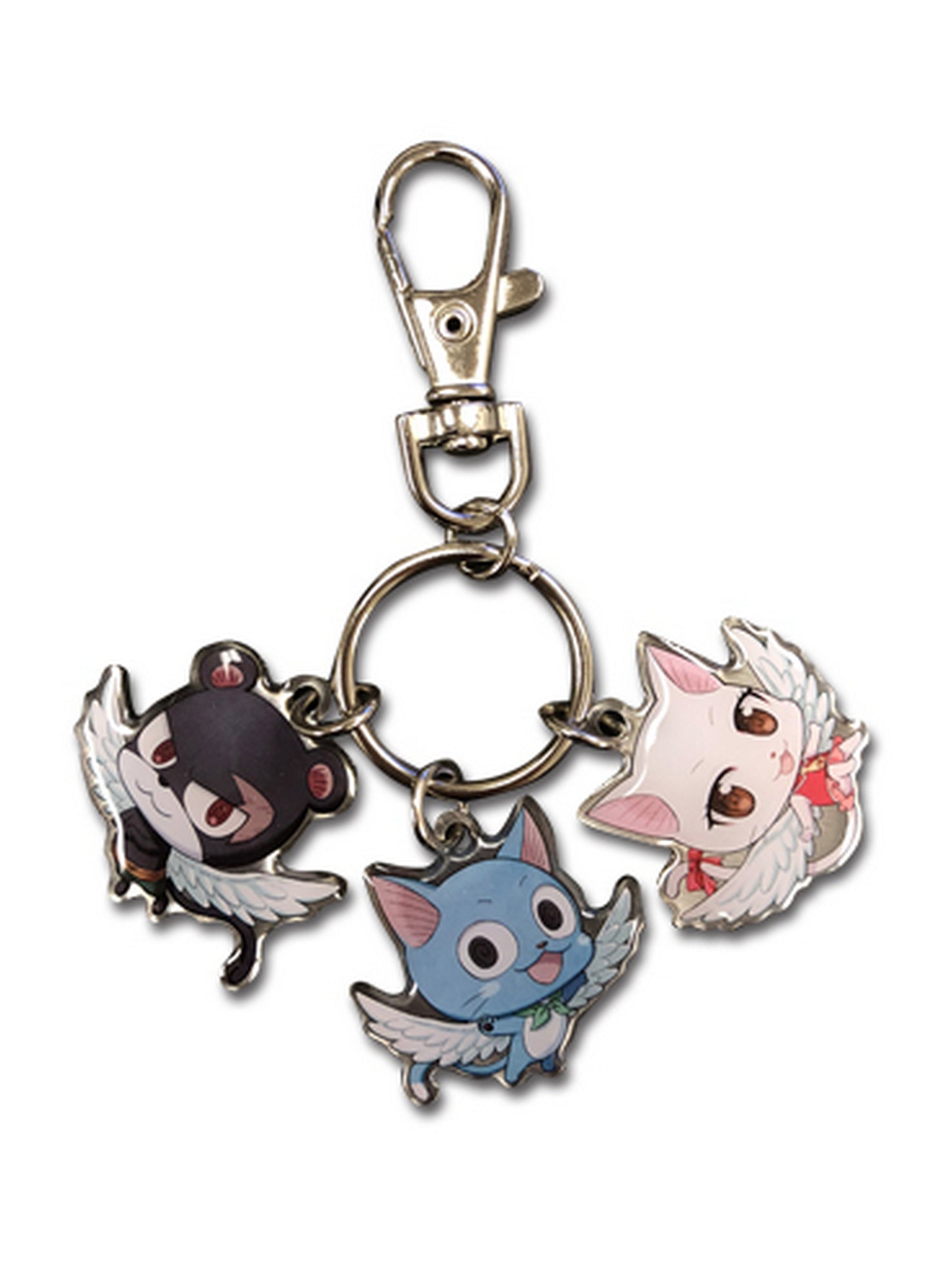 Fairy Tail S7 - SD Group 3 Metal Keychain