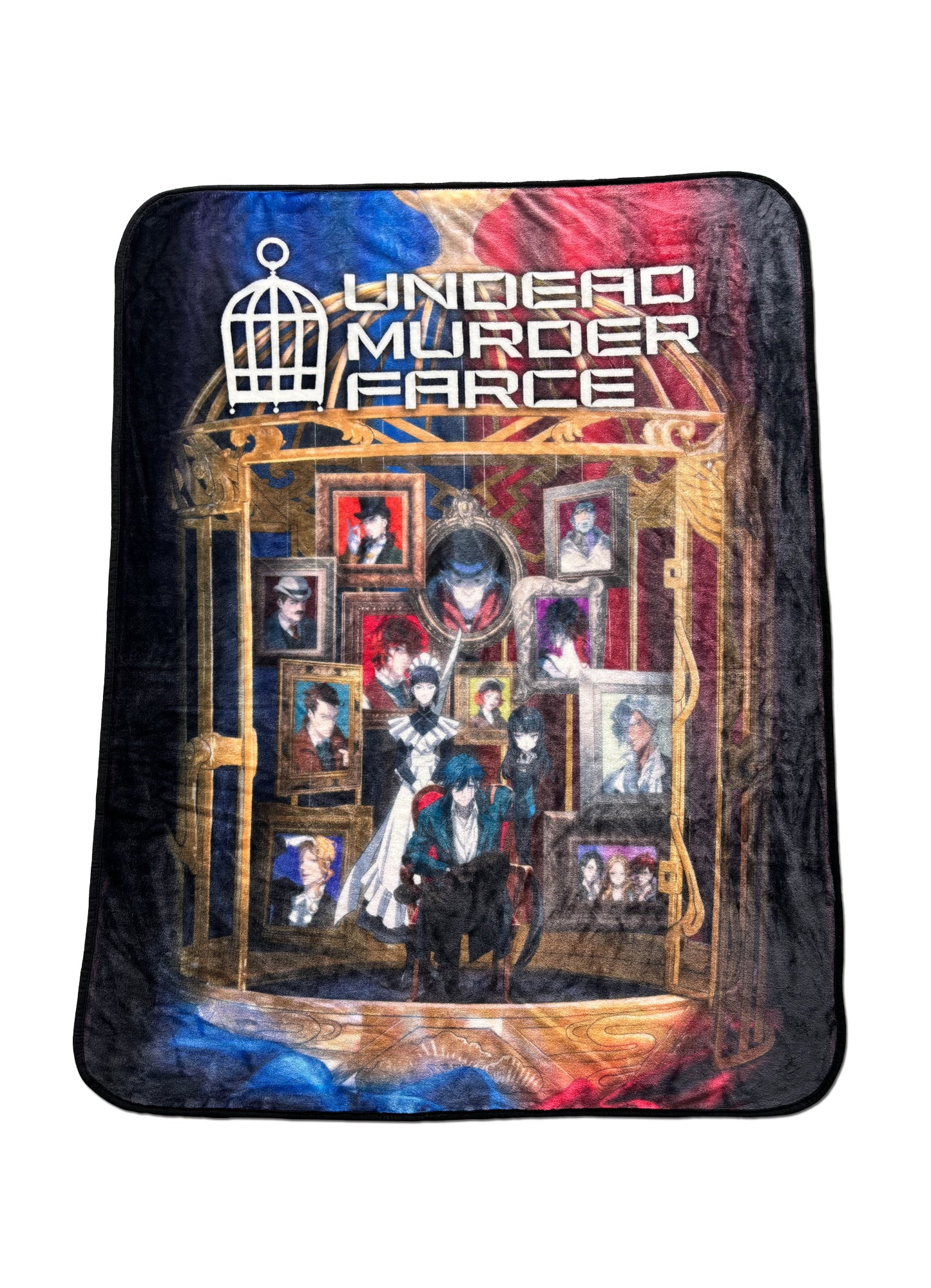 Undead Murder Farce - Key Art Throw Blanket