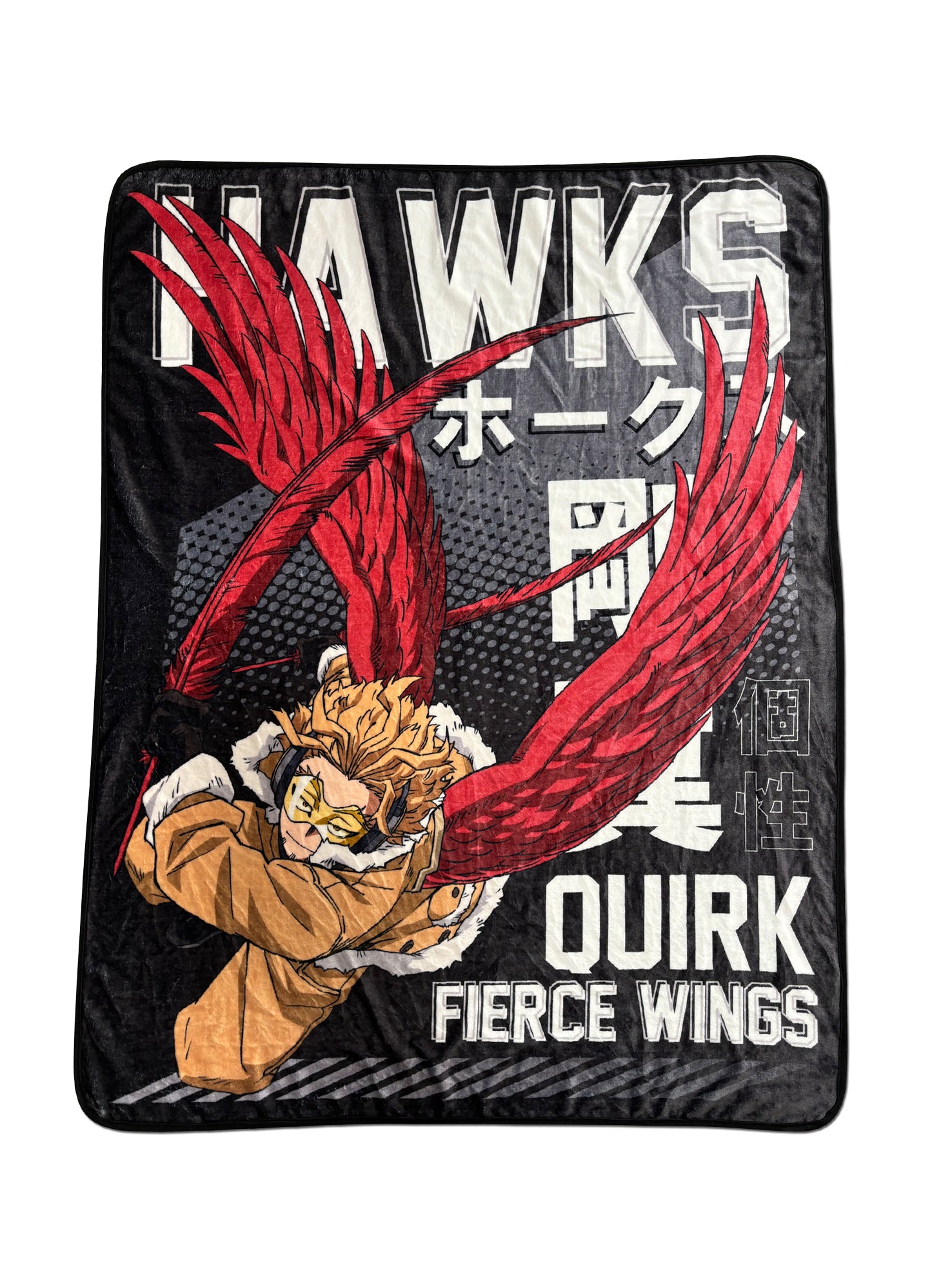 My Hero Academia S5 - Hawks Hero Style Blanket 46"W x 60"H