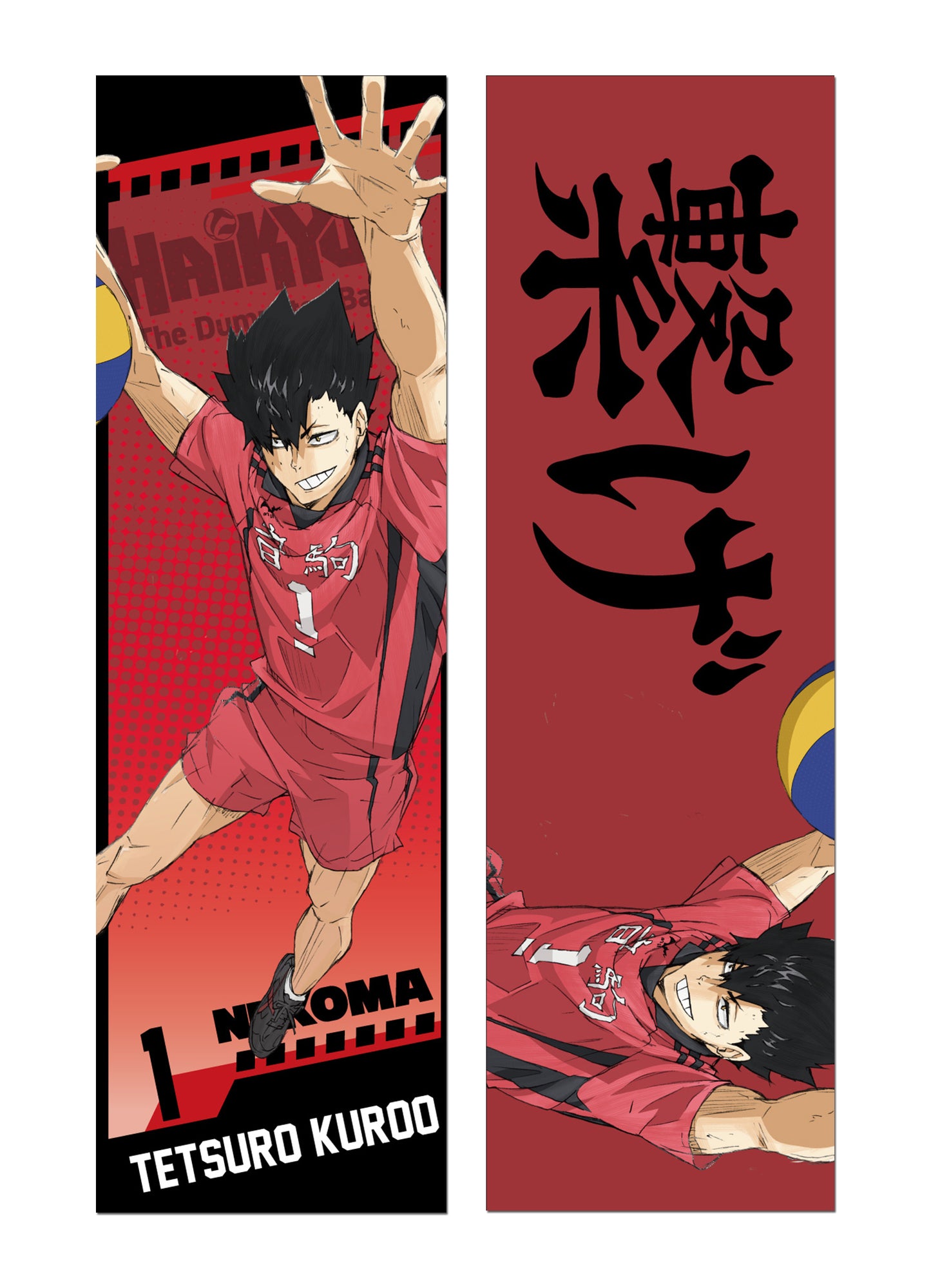 Haikyu The Dumpster Battle - Tetsuro Kuroo Body Pillow