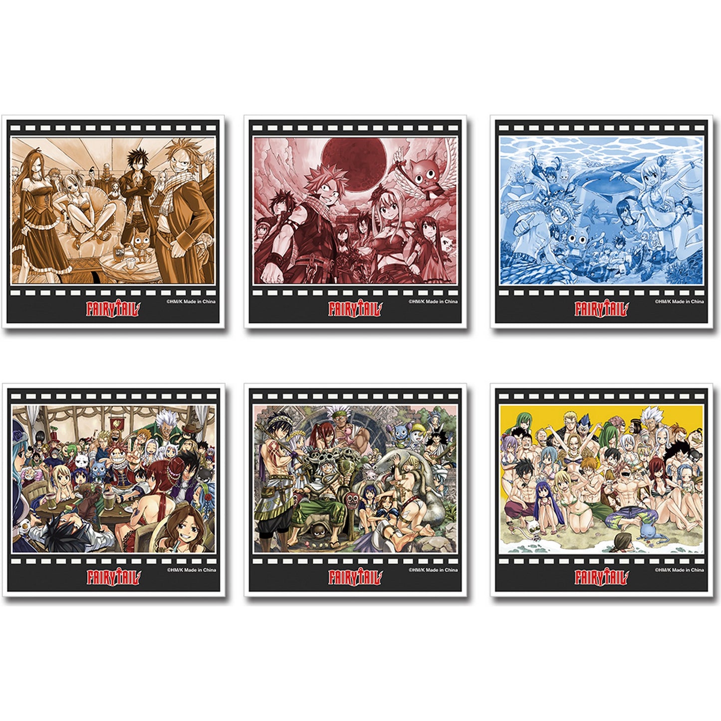 Fairy Tail (Comic) - Fairy Tail Group Die-Cut Sticker