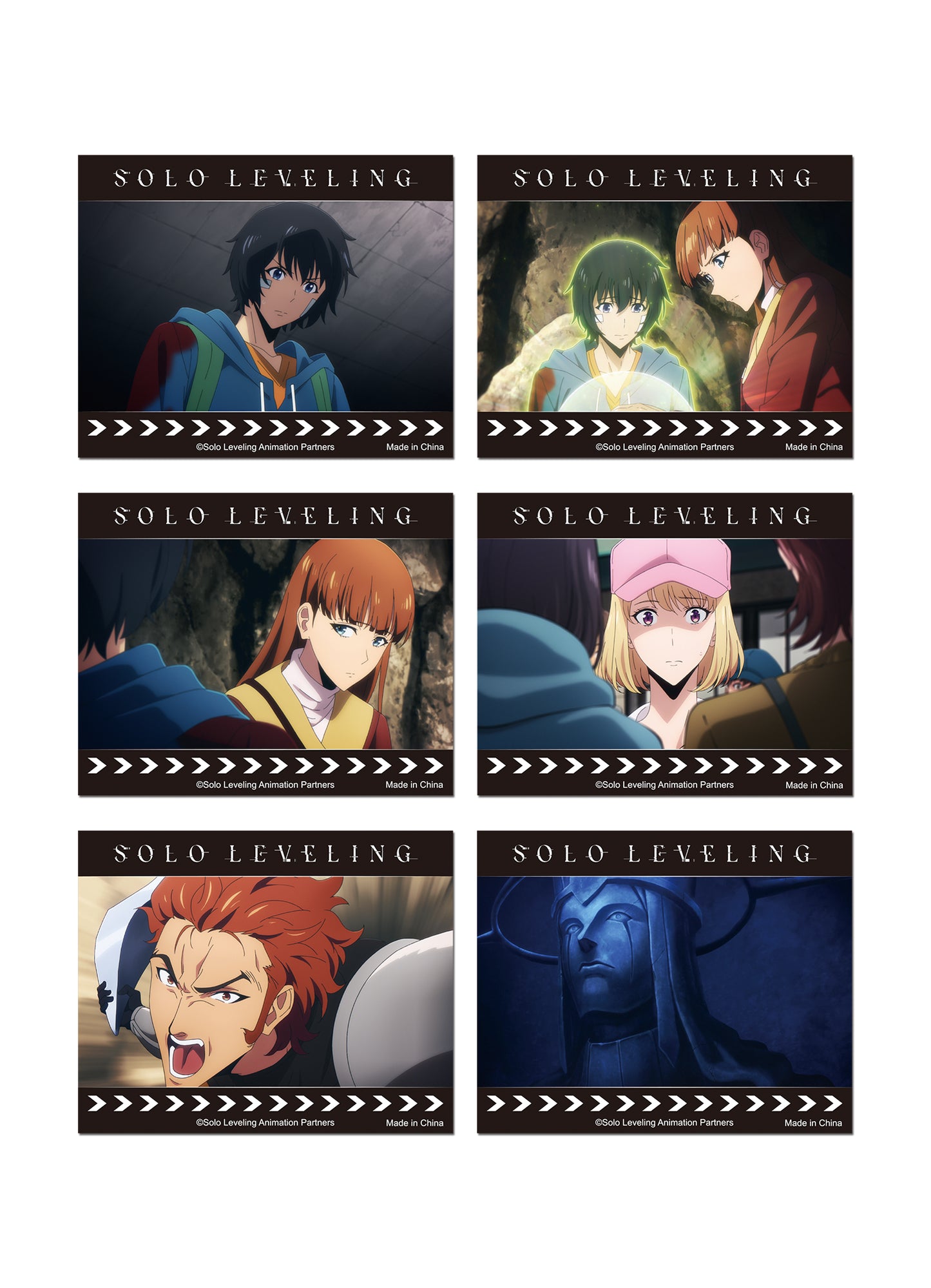 Solo Leveling - Ep. 1 Screenshot Die-Cut Stickers