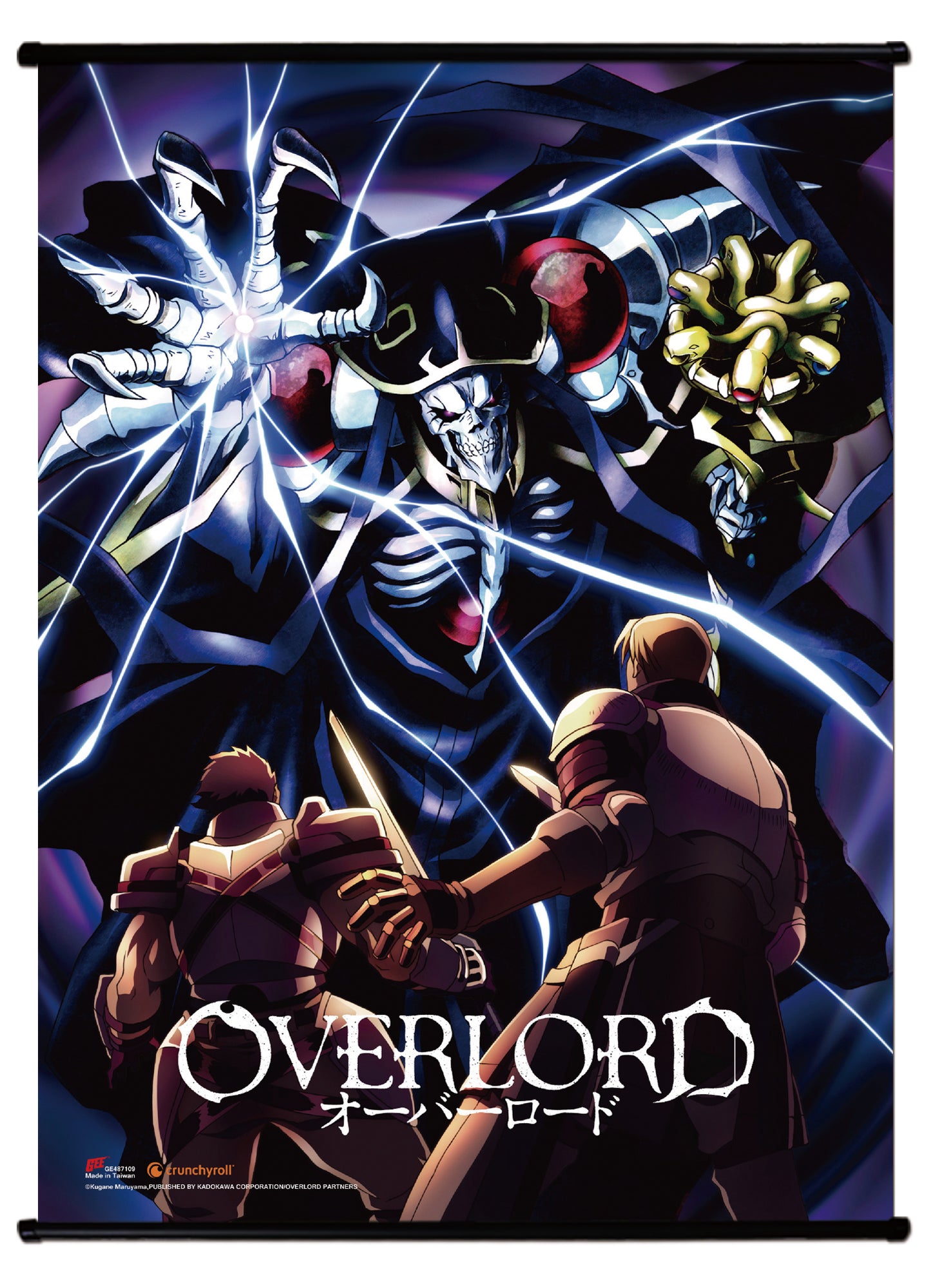 Overlord Season 1 - Ainz Ooal Gown Key Art Wall Scroll