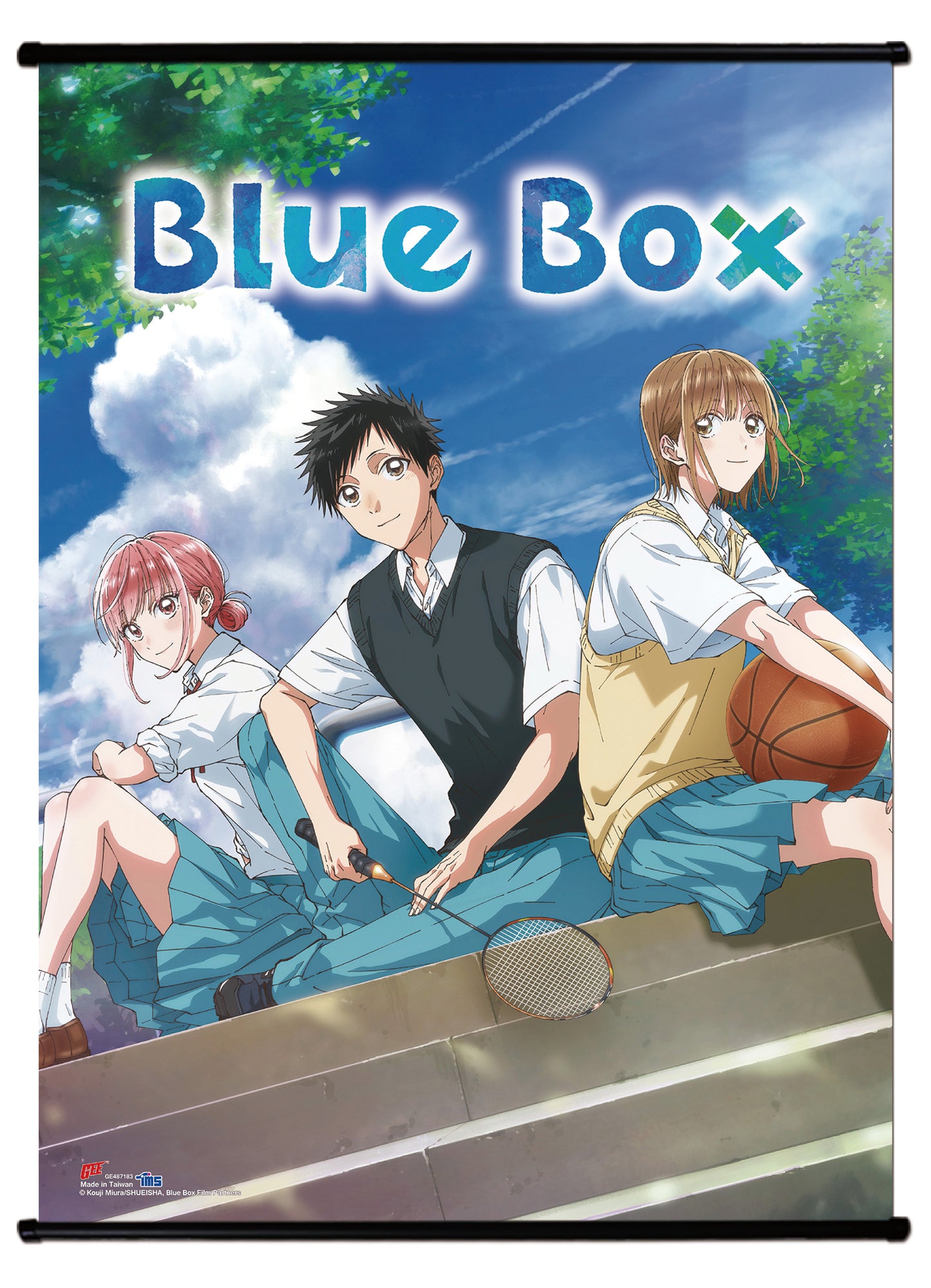 Blue Box - Character Group Key Visual Wall Scroll 31"W x 43"H