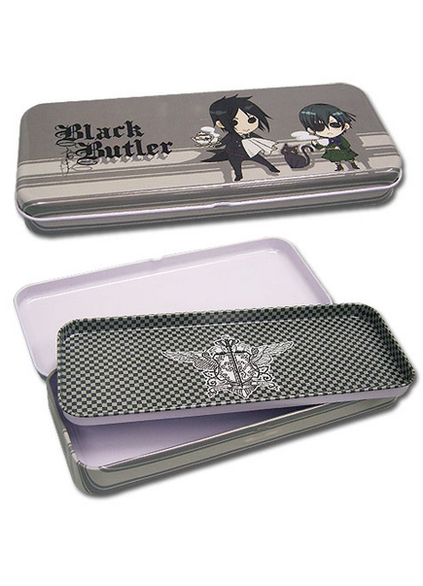 Black Butler - Sebastian Michaelis & Ciel Phantomhive Tin Pencil Case