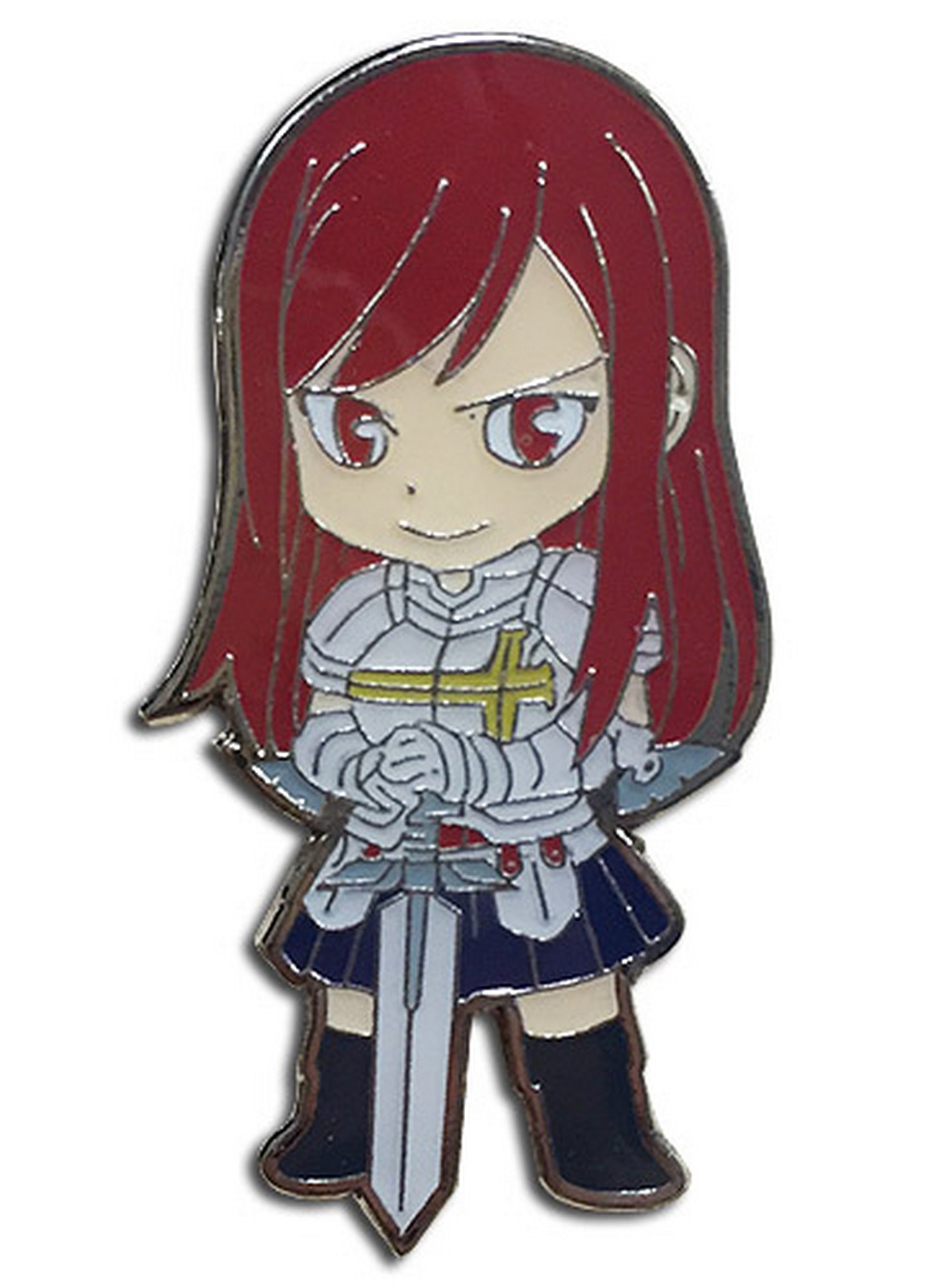 Fairy Tail - SD Erza Scarlet Swims Enamel Pin