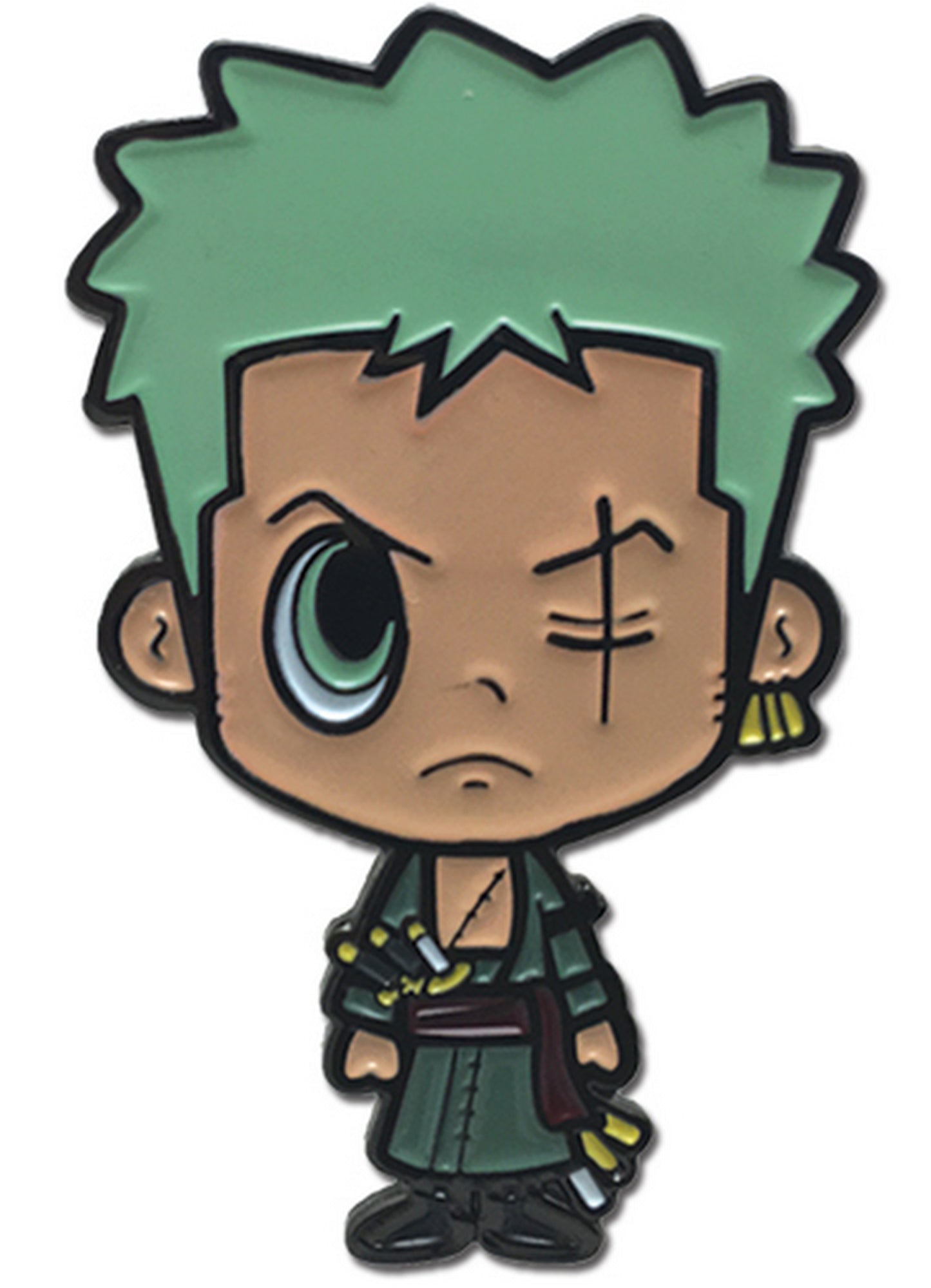 One Piece - SD Chibi Roronoa Zoro Enamel Pin