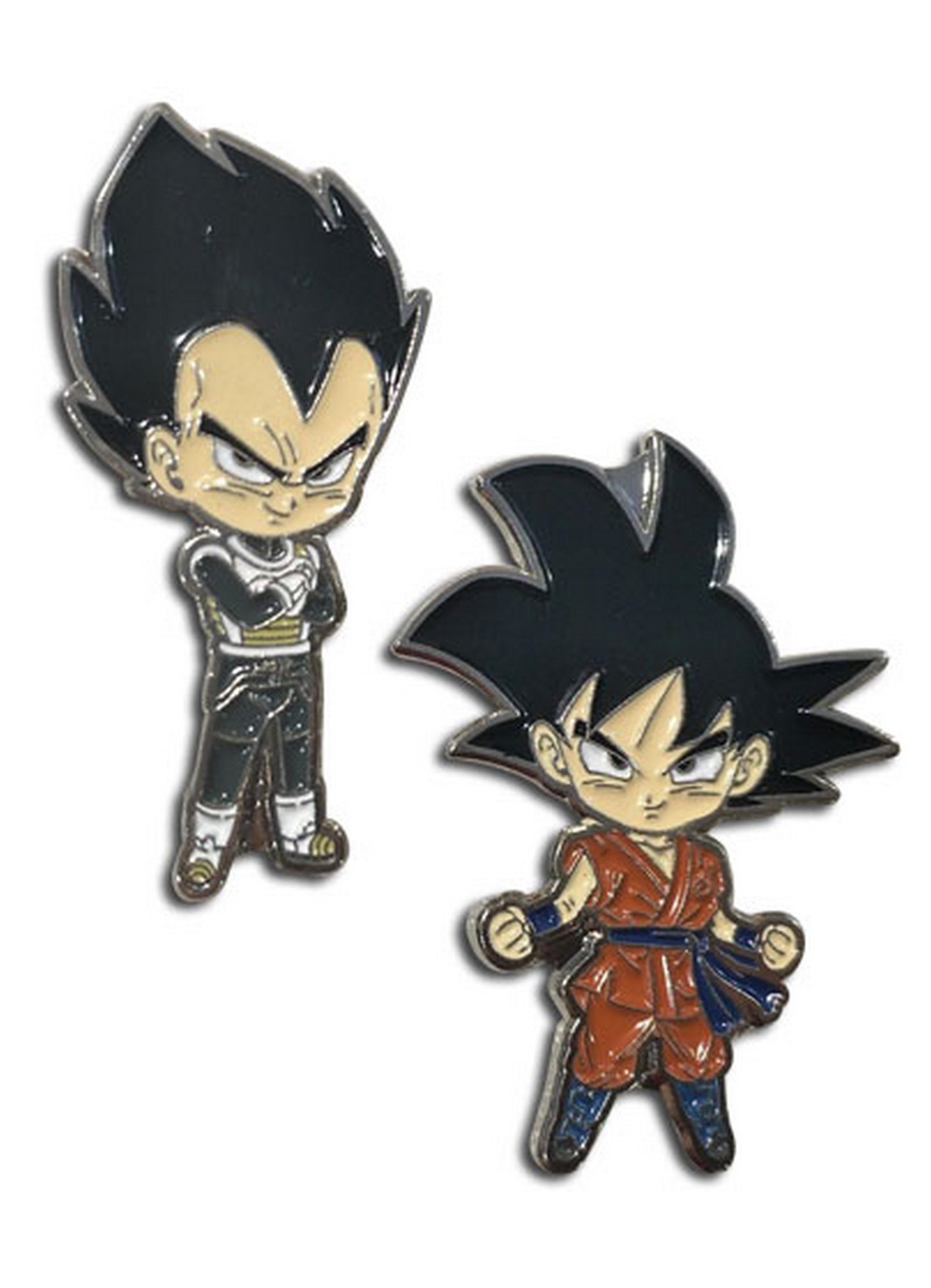 Dragon Ball Super - Son Goku & Vegeta Enamel Pins