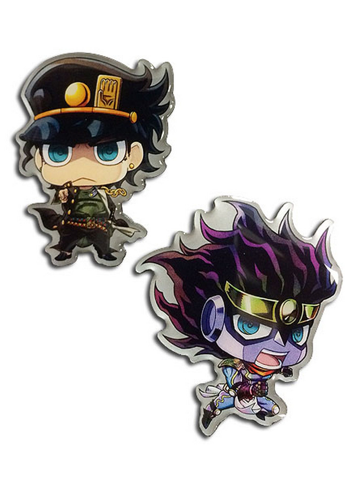 Jojos Bizarre Adventure - Jotaro Kujo & Star Platinum SD Pin