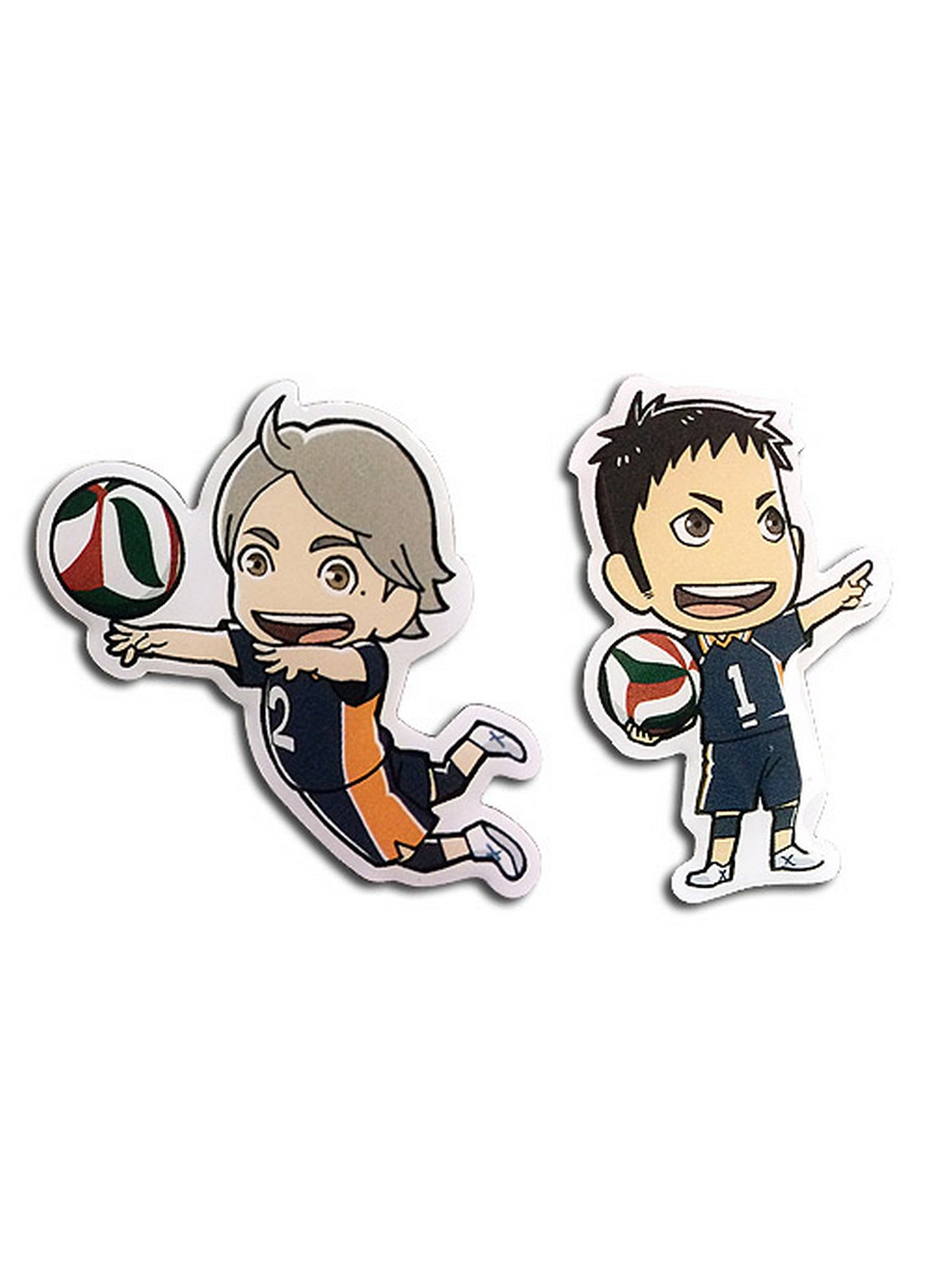 Haikyu - Daichi Sawamura Daichi & Koshi Sugawara Pins