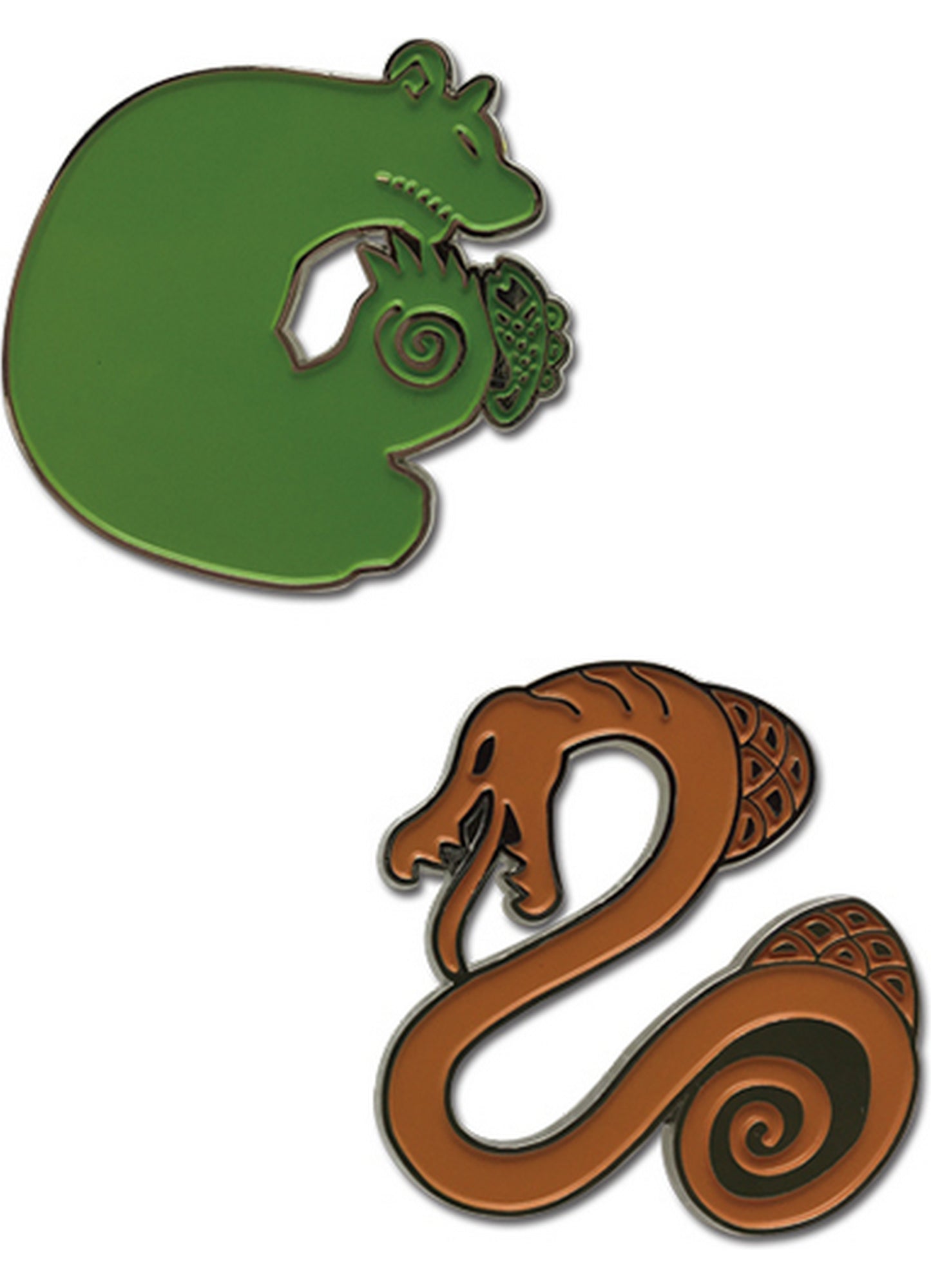 The Seven Deadly Sins - Sin Of Envy & Sin Of Sloth Pins
