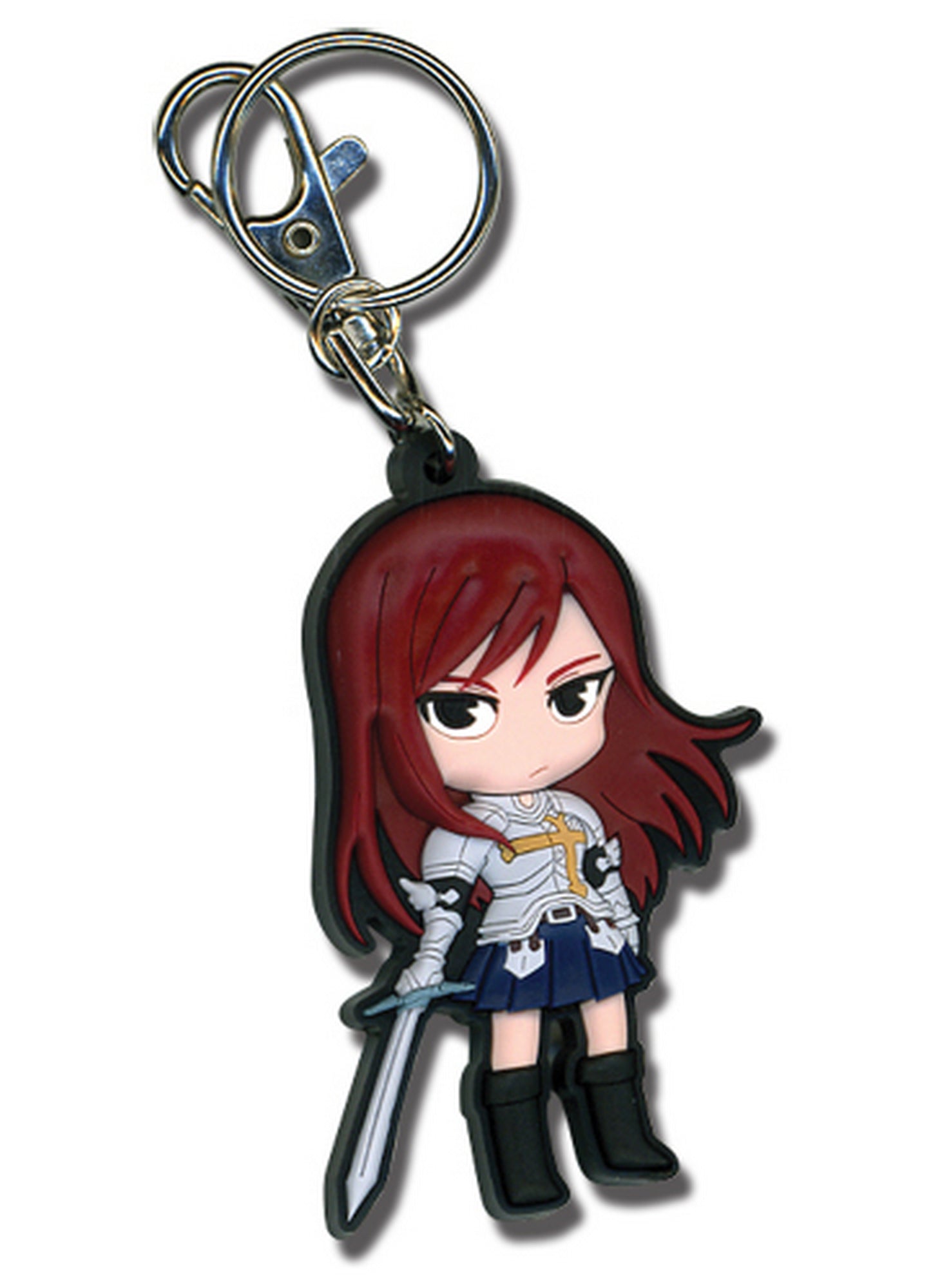 Fairy Tail - SD Erza Scarlet PVC Keychain