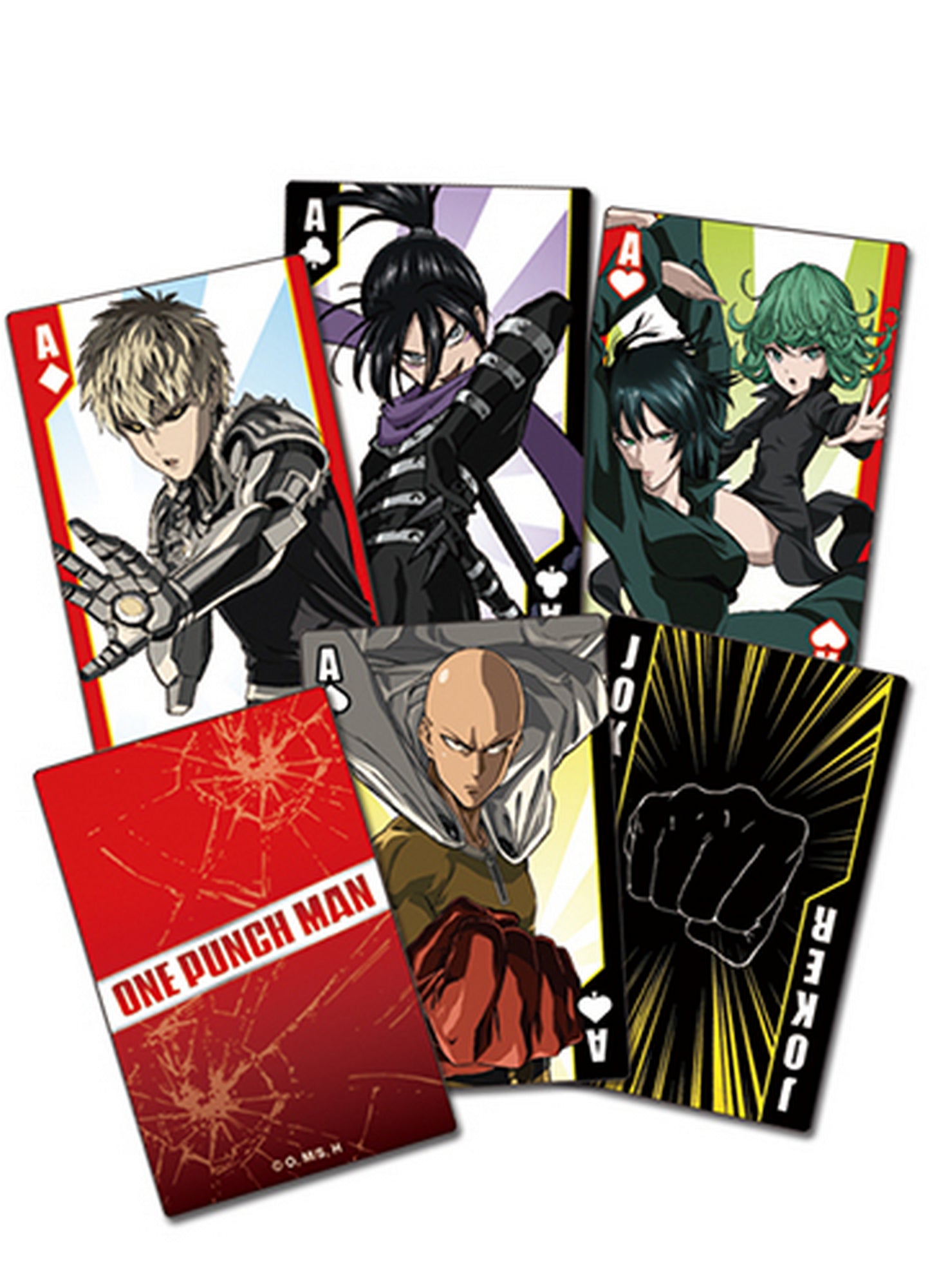 One Punch Man - Screenshot Playing Cards