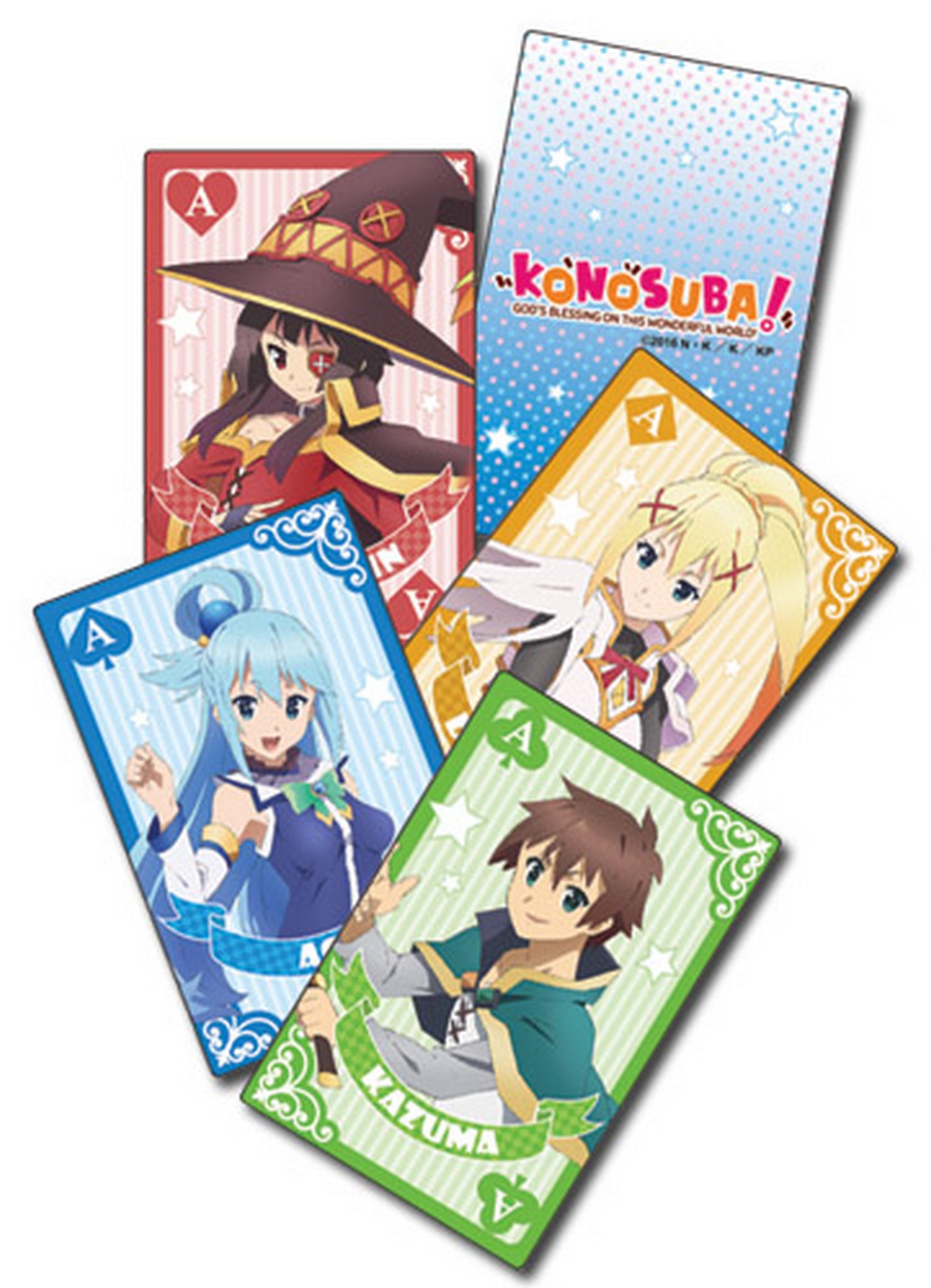 Konosuba - Group Playing Cards
