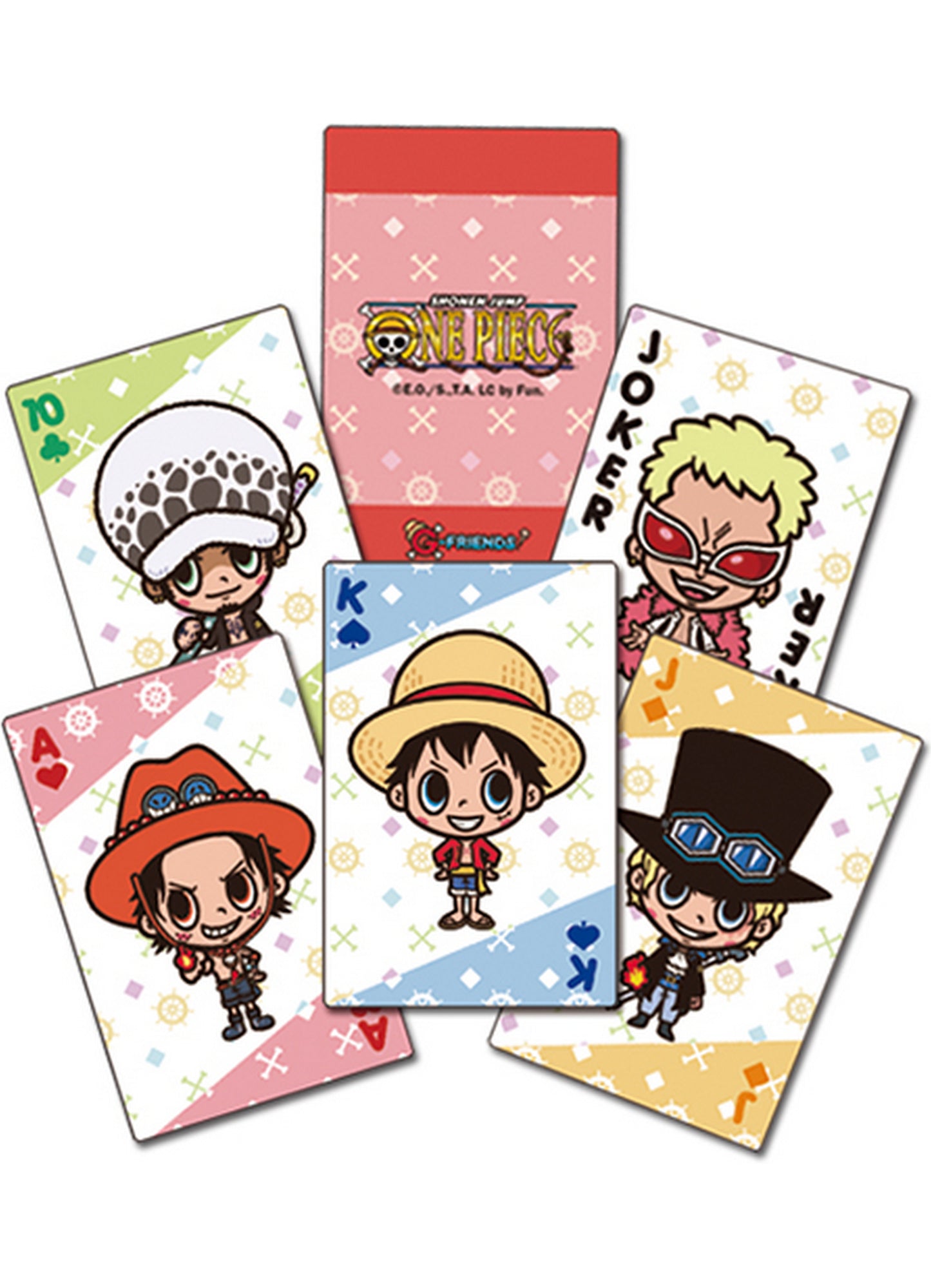One Piece - SD Chibi Group Playing Cards