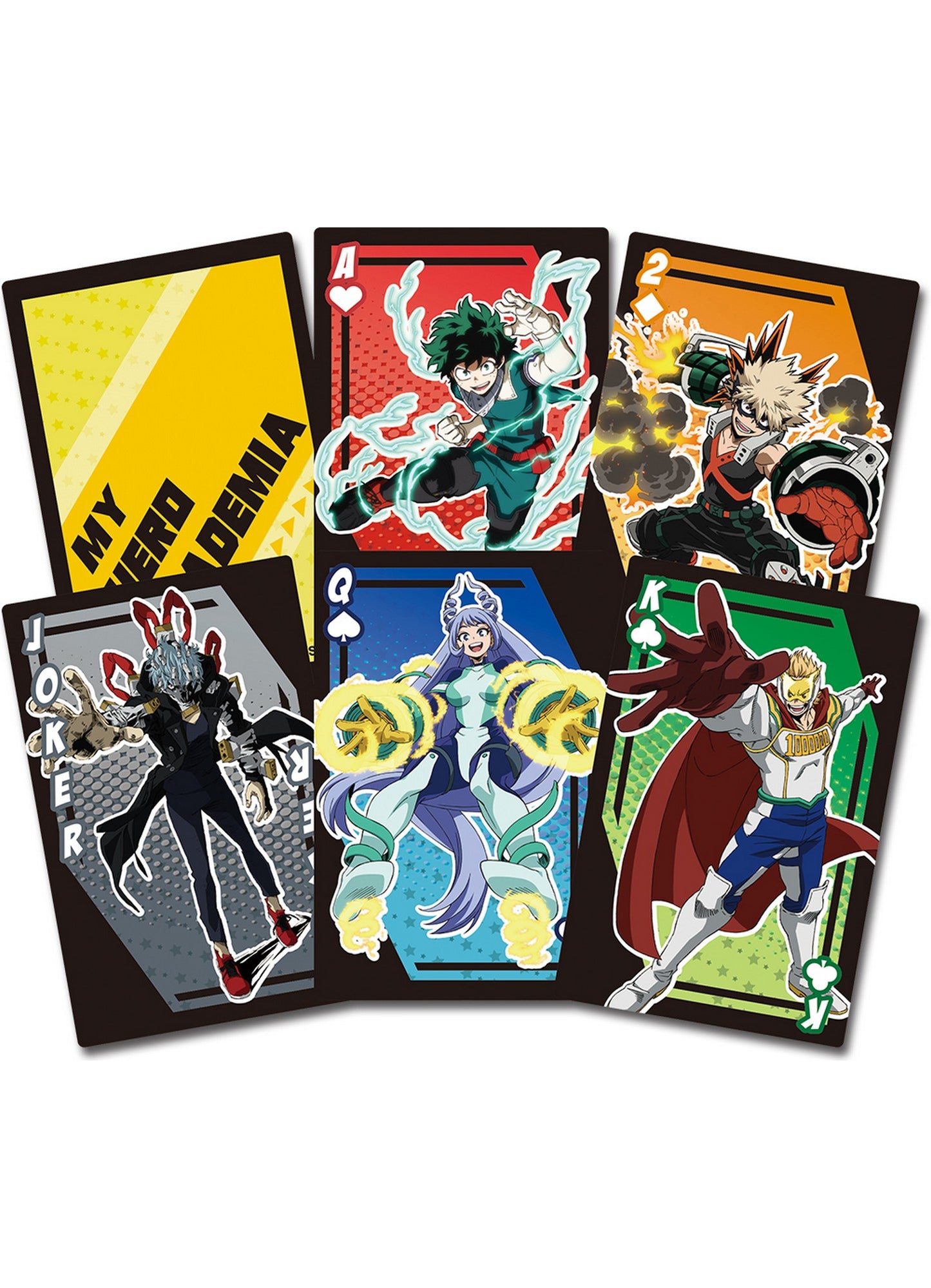 My Hero Academia S3 - Action Pose Playing Cards