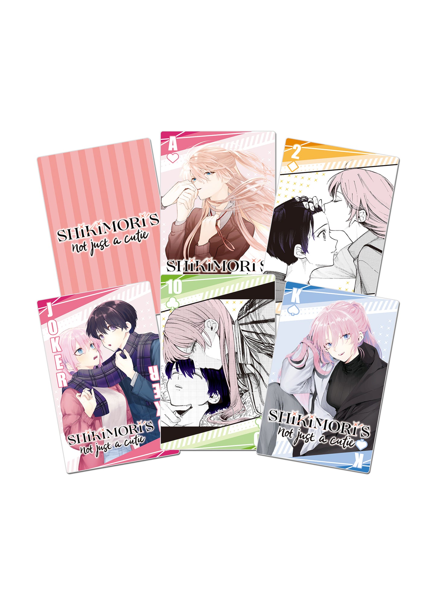 Shikimori's Not Just A Cutie (Comic) - Izumi-Kun & Shikimori-San Manga Art Playing Cards