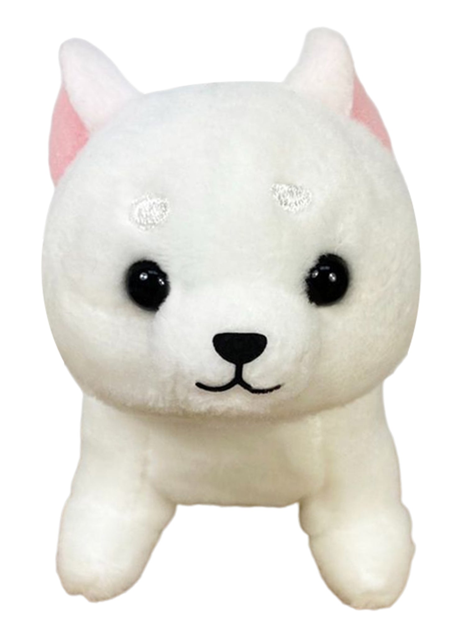 White Shiba Plush 3"H