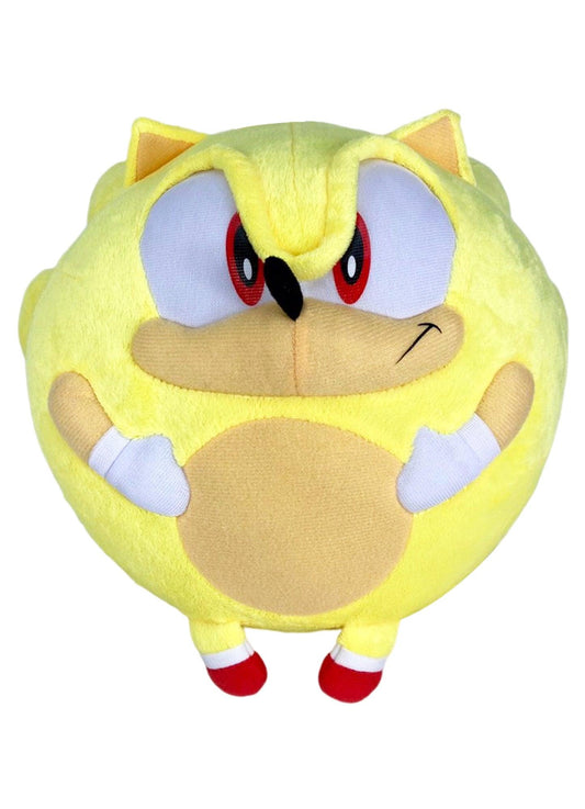 Sonic Hedgehog - Super Sonic Ball Plush 8"