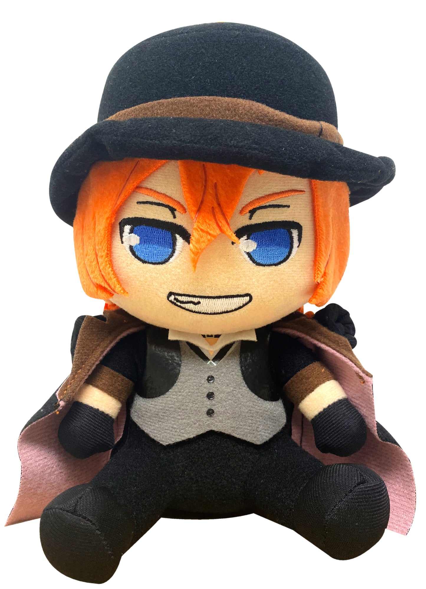 Bungo Stray Dogs Partners S1 - Chuya Nakahara Sitting Plush 7"H