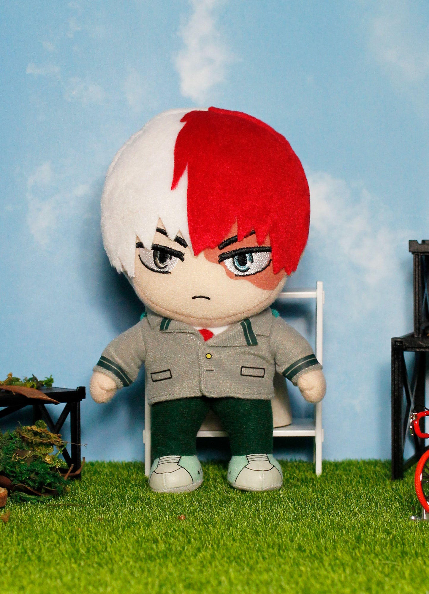 My Hero Academia - Shoto Todoroki Uniform Plush 8"H
