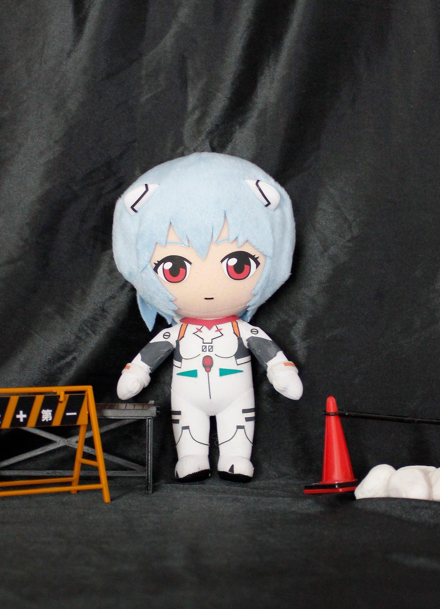 Evangelion New Movie - Rei Ayanami Plugsuit Plush 8"