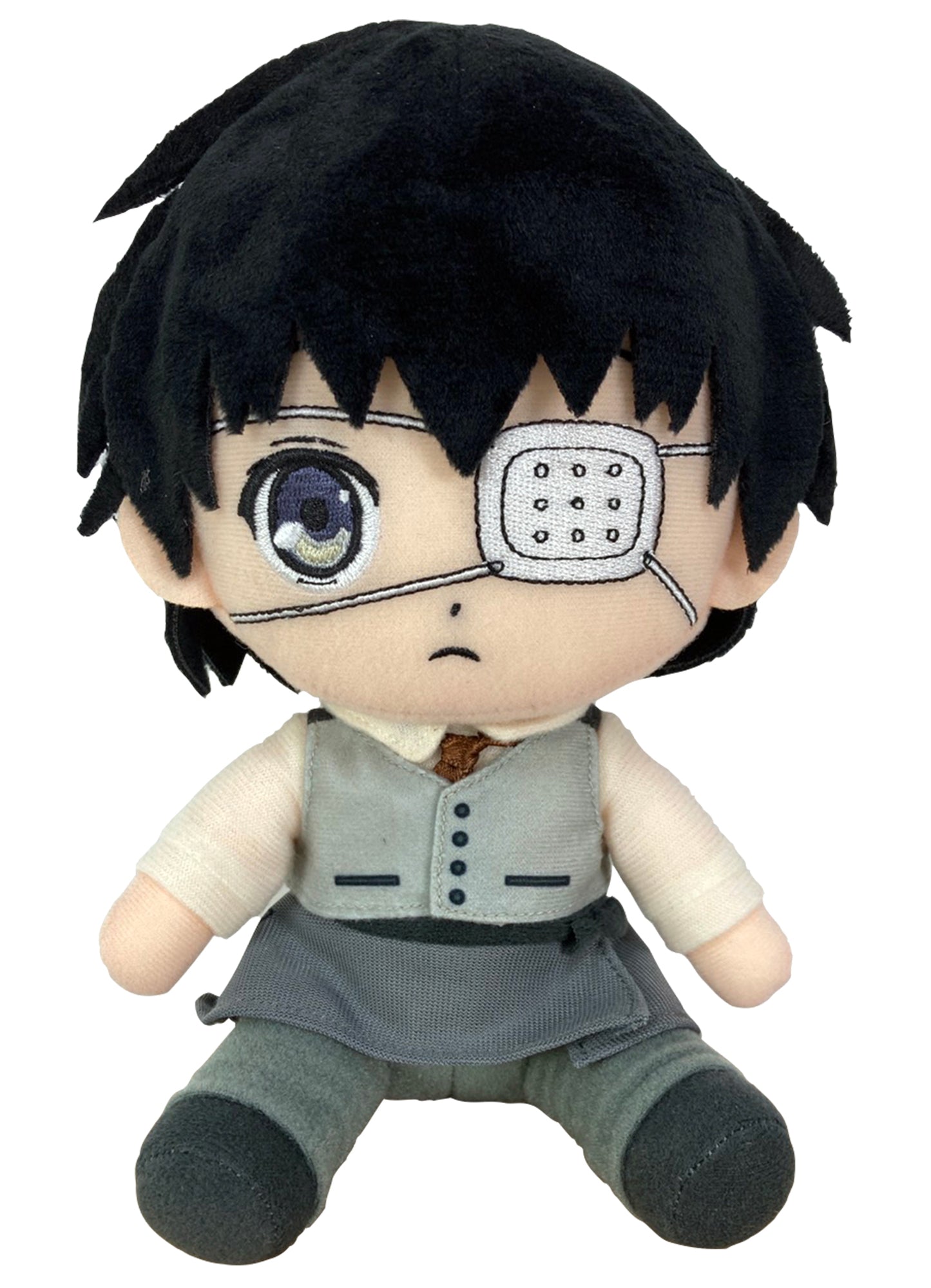 Tokyo Ghoul - Ken Kaneki Plush 8"H