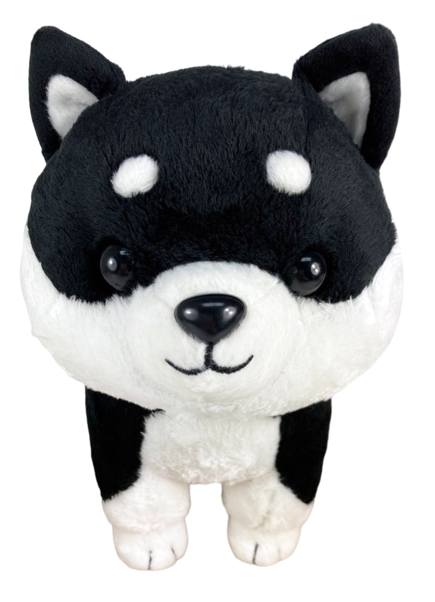 Black Shiba Plush 8"H