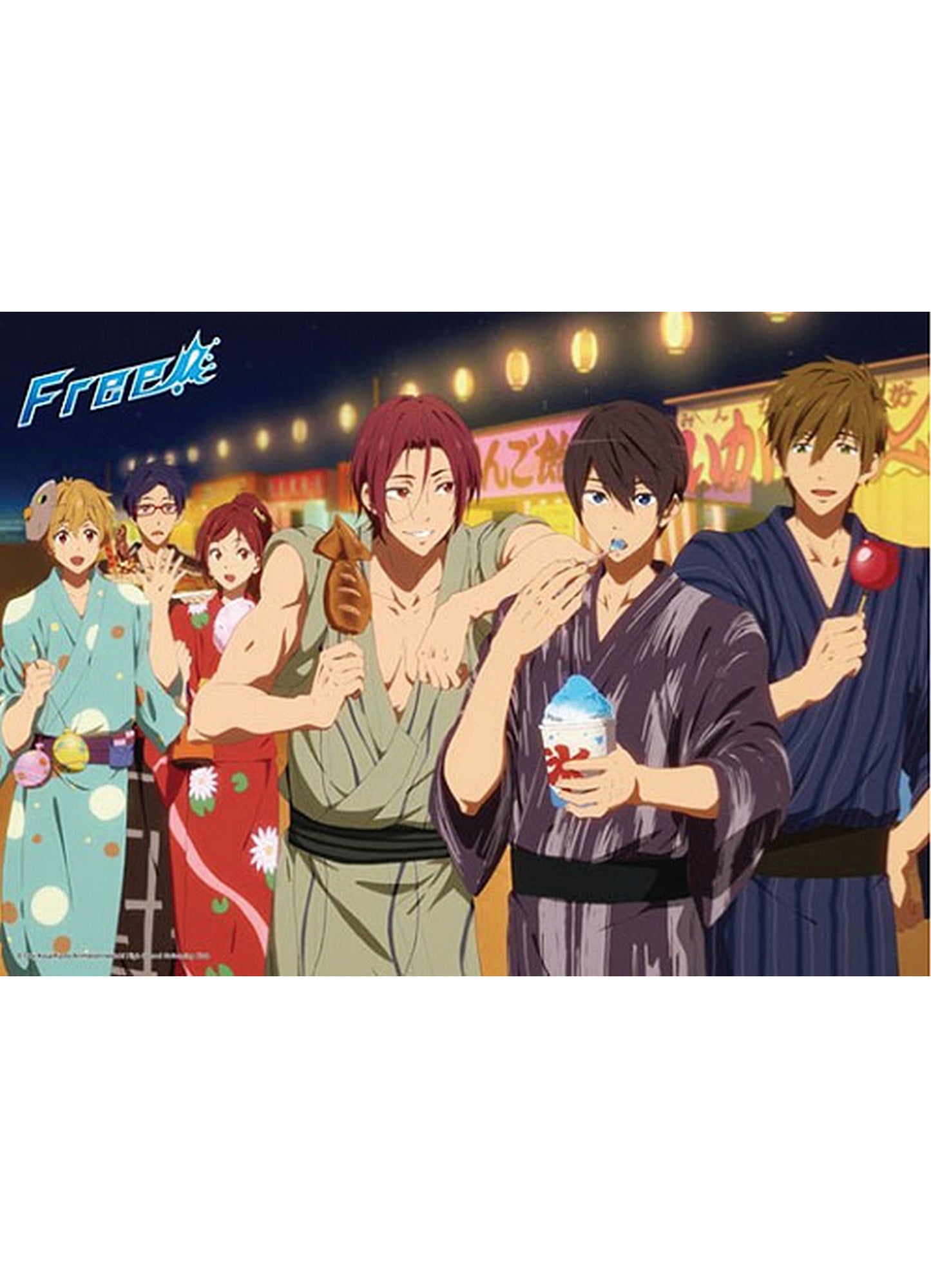 Free! - Yukata Jigsaw Puzzle 520 Pcs