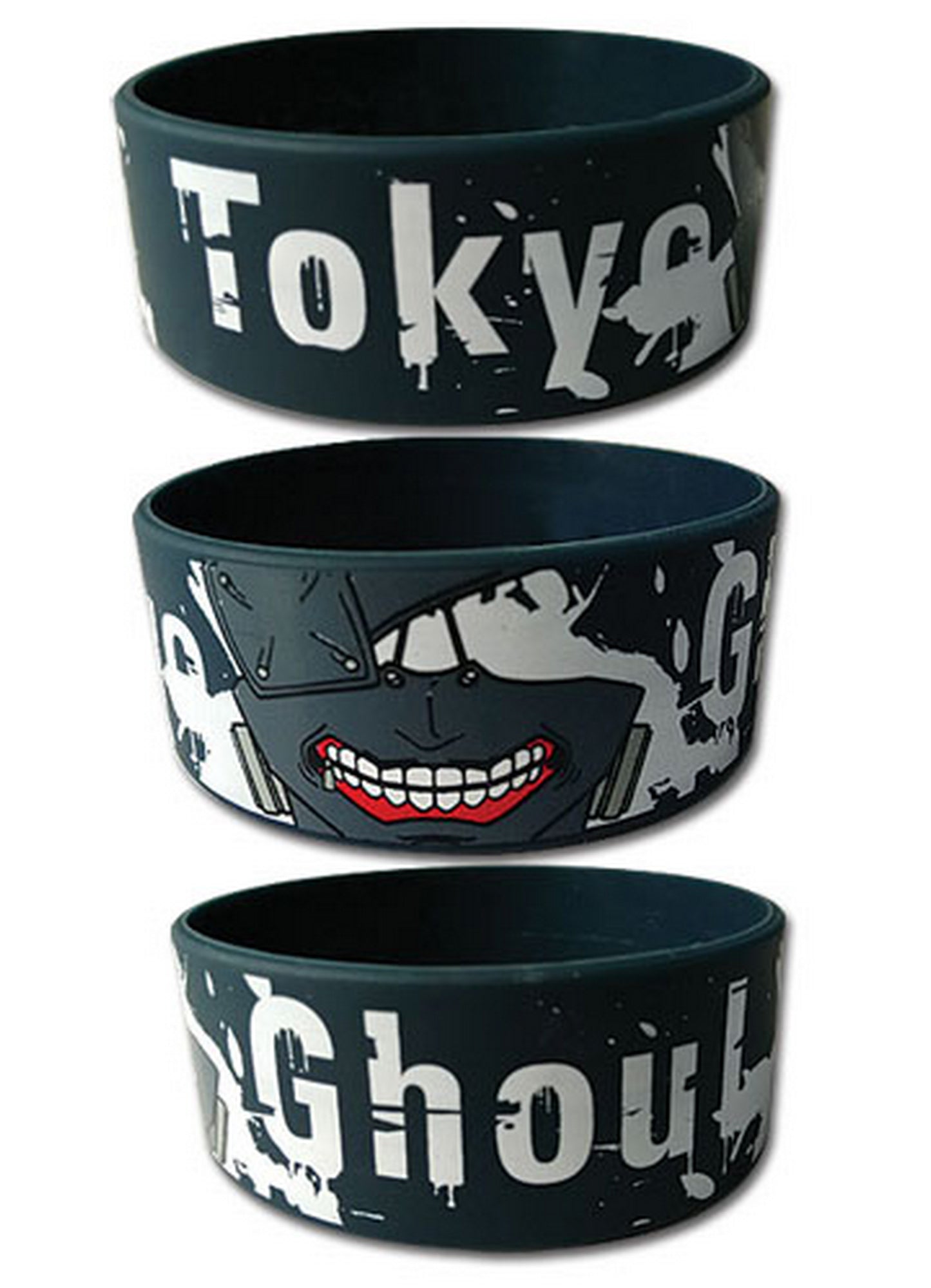 Tokyo Ghoul - Ken Kaneki Mask PVC Wristband