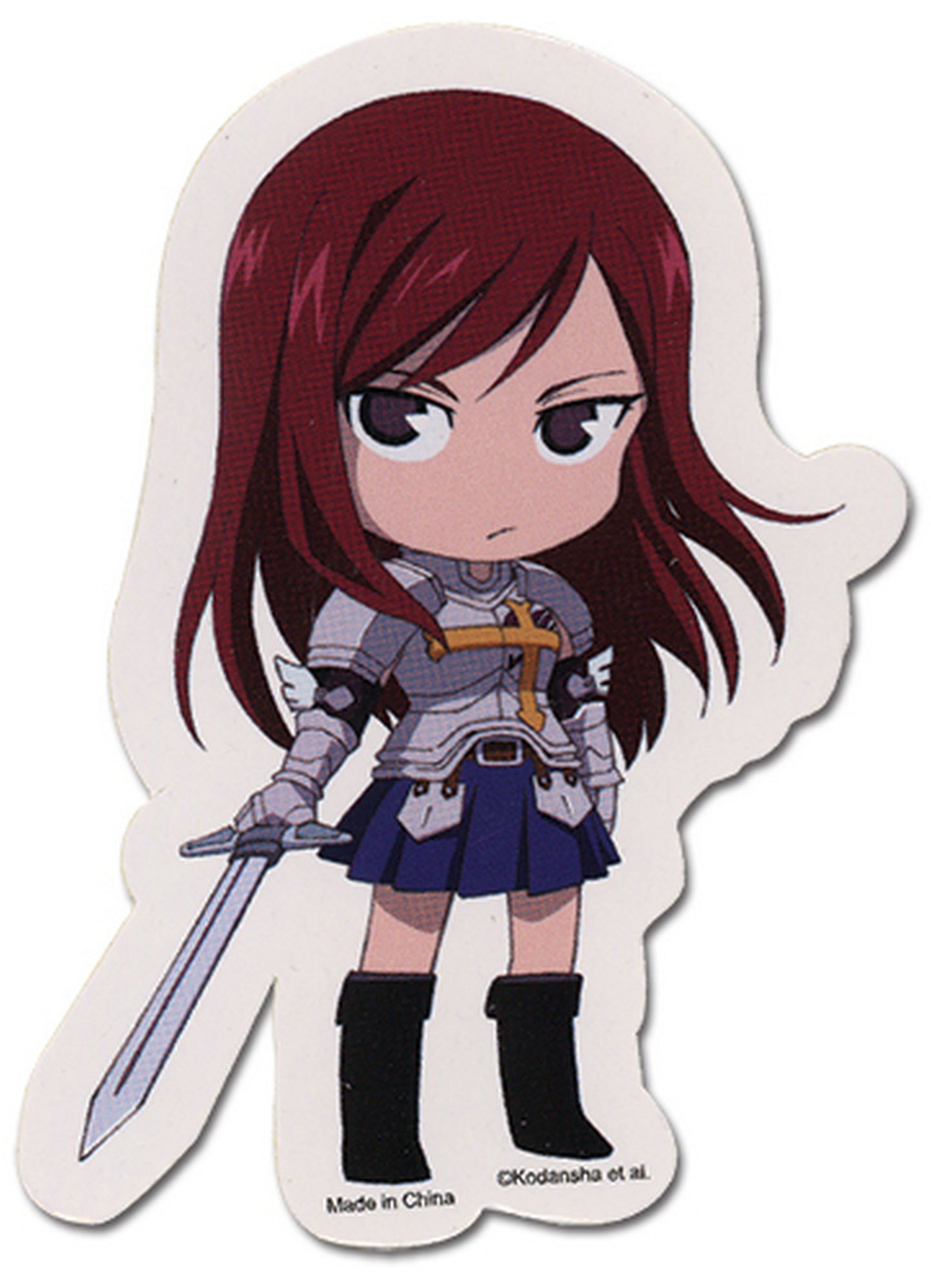 Fairy Tail - Erza Scarlet SD Sticker