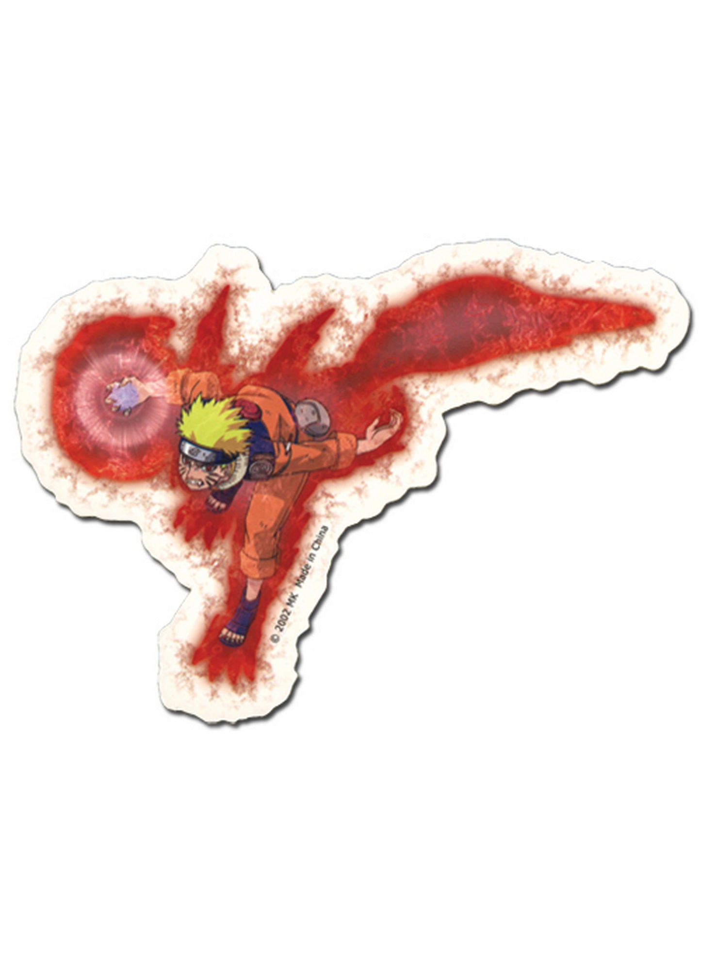 Naruto - Naruto Uzumaki Nine Tailed Kurama Sticker