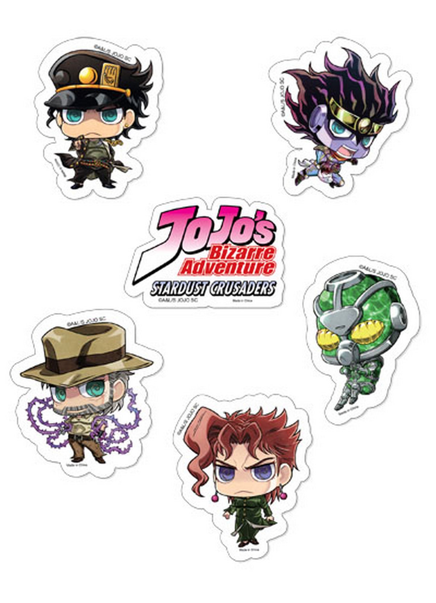 Jojos Bizarre Adventure - SD Sticker Set