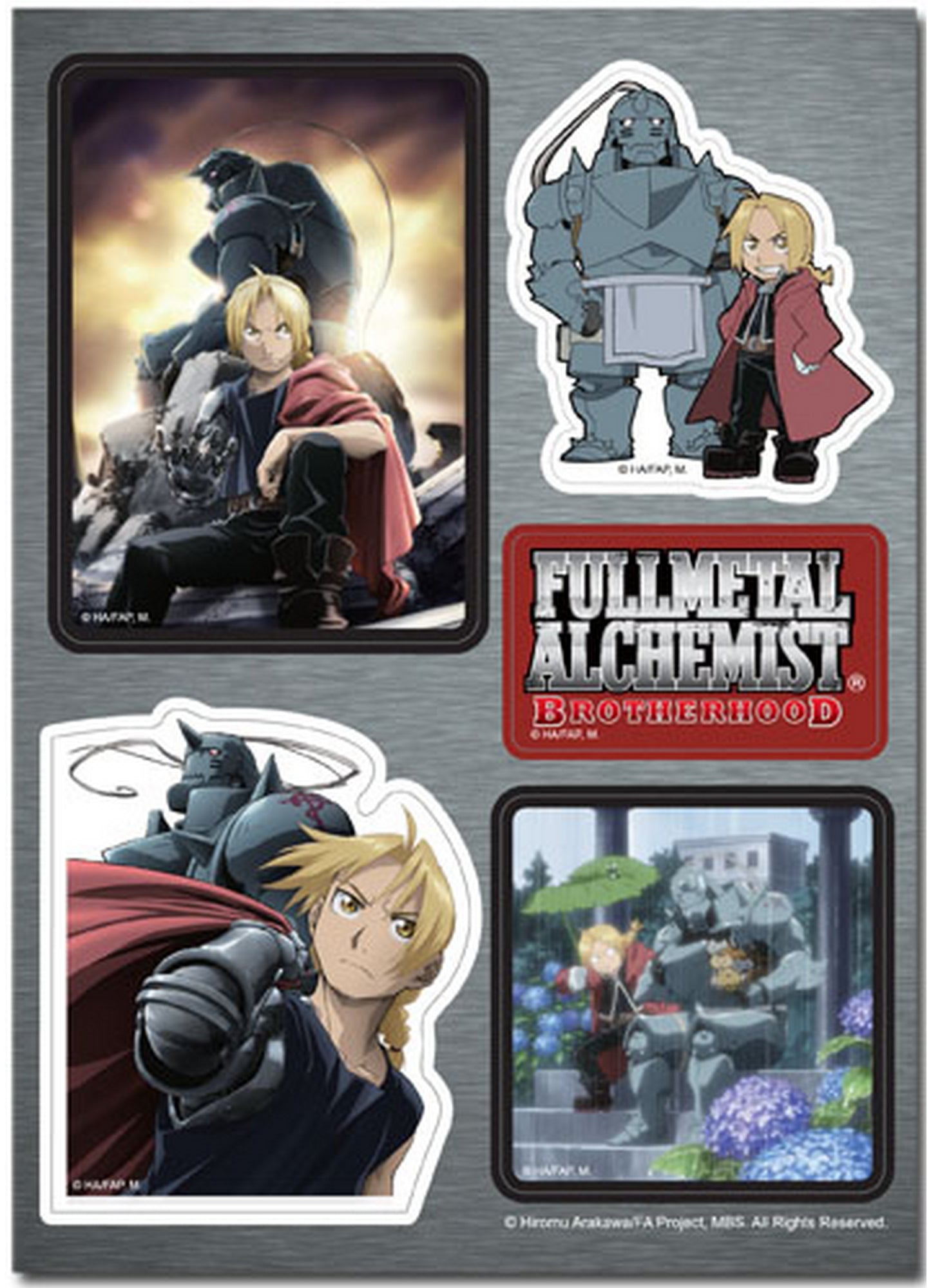 Fullmetal Alchemist: Brotherhood - Brotherhood Sticker Set