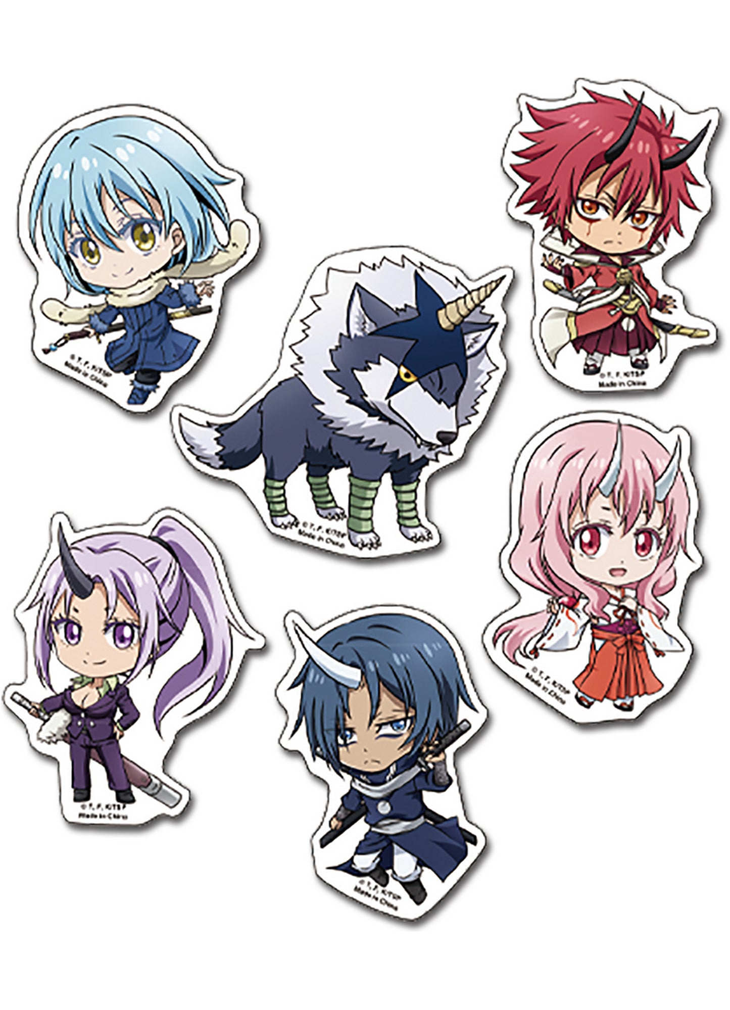 That Time I Got Reincarnated As A Slime - Group SD Sticker Set