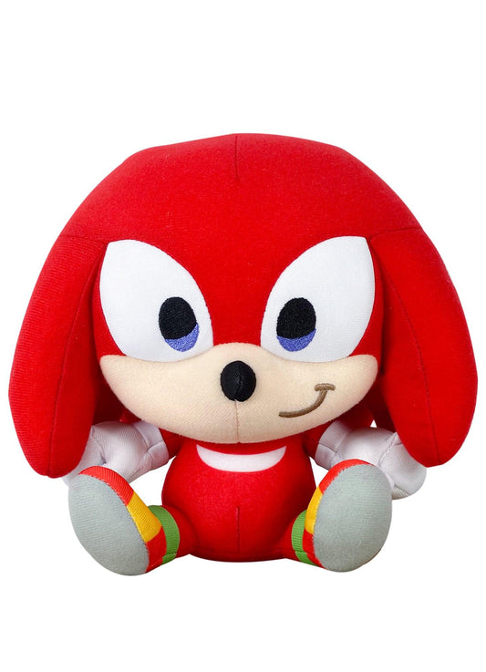 Sonic The Hedgehog - SD Knuckles The Echidna Sitting Plush 7"