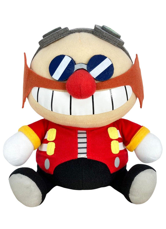 Sonic Hedgehog - SD Robotnik "Dr. Eggman" Sitting Plush 7"H