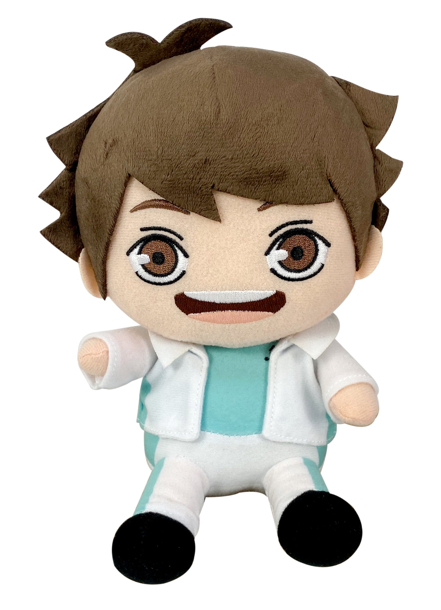 Haikyu S2 - Toru Oikawa Aoba Johsai Jacket Sitting Pose Plush 7"H