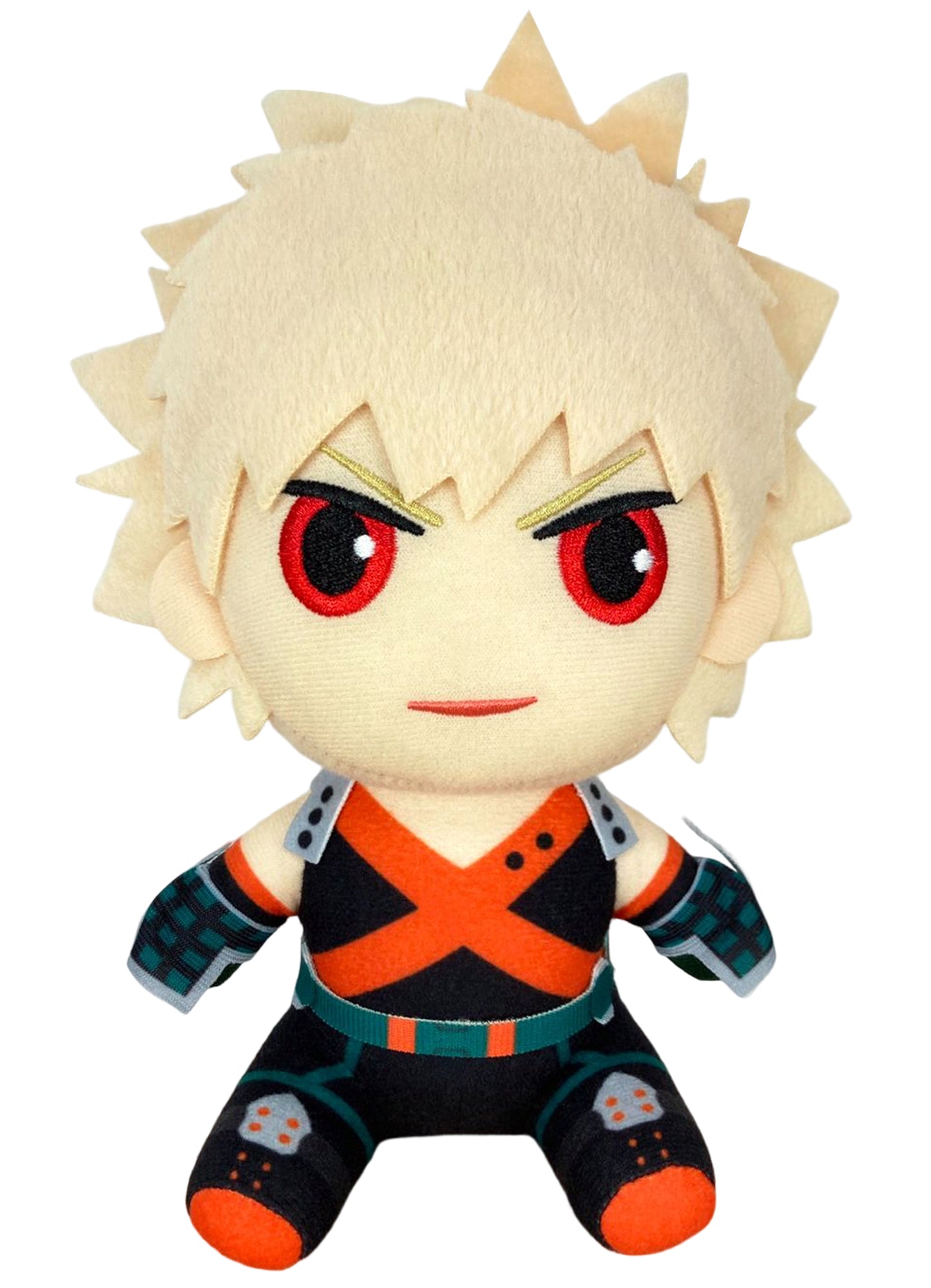 My Hero Academia S2 - Katsuki Bakugo Hero Costume Sitting Plush 8"H