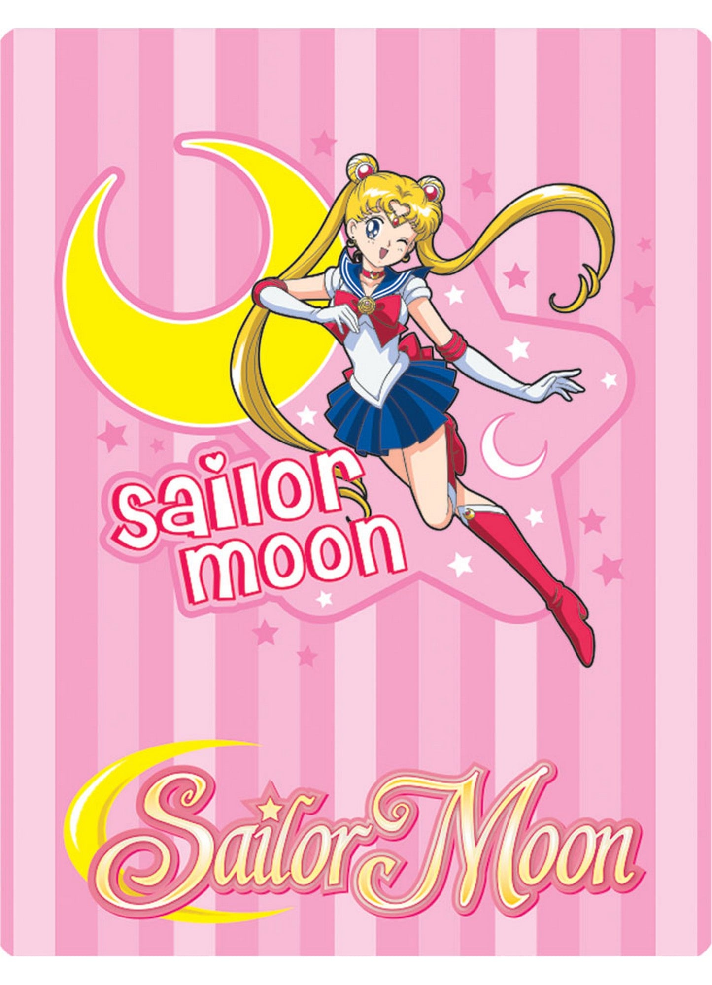 Sailor Moon - Sailor Moon Sublimation Throw Blanket 46"W x 60"H