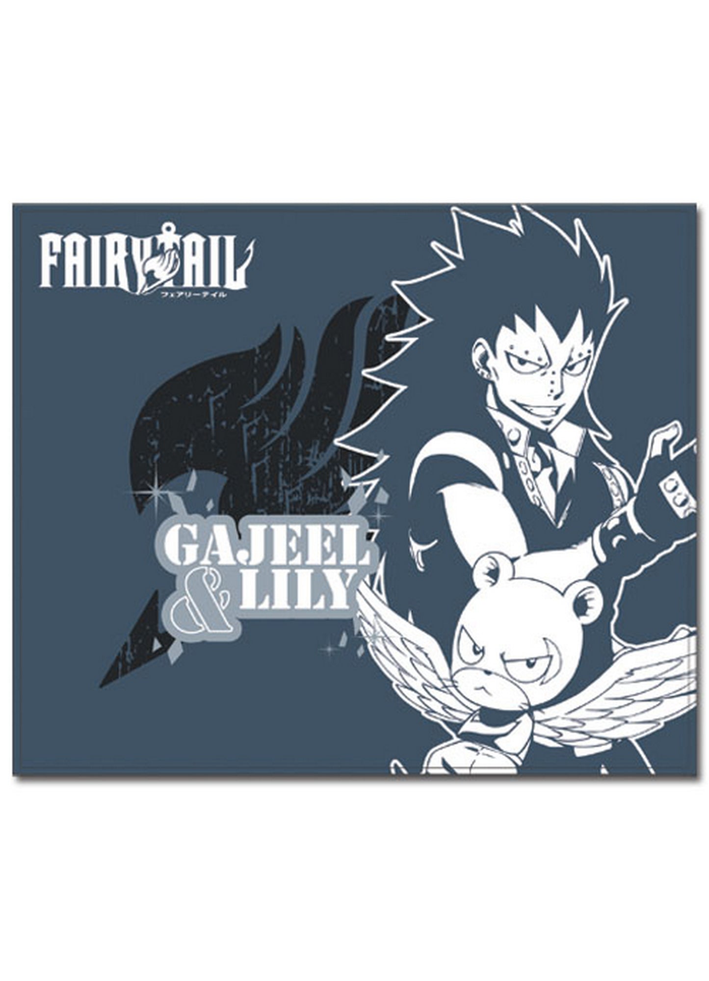 Fairy Tail S4 - Gajeel Redfox & Panther Lily Throw Blanket 46"W x 60"H