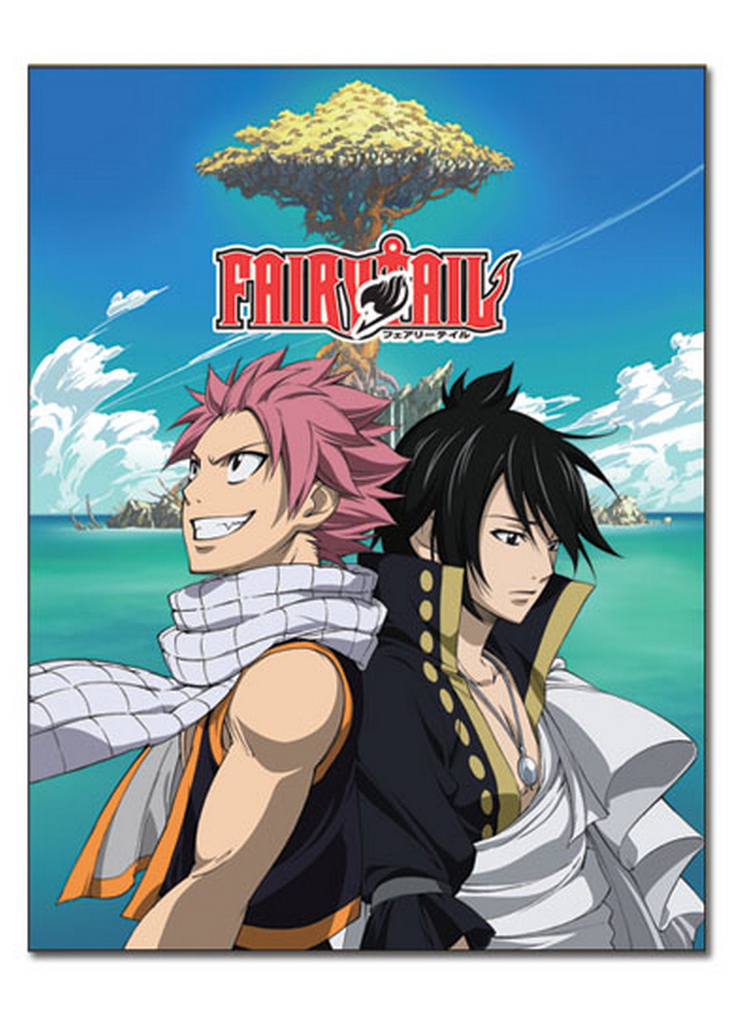 Fairy Tail - Natsu Dragneel & Zeref Sublimation Throw Blanket 46"W x 60"H