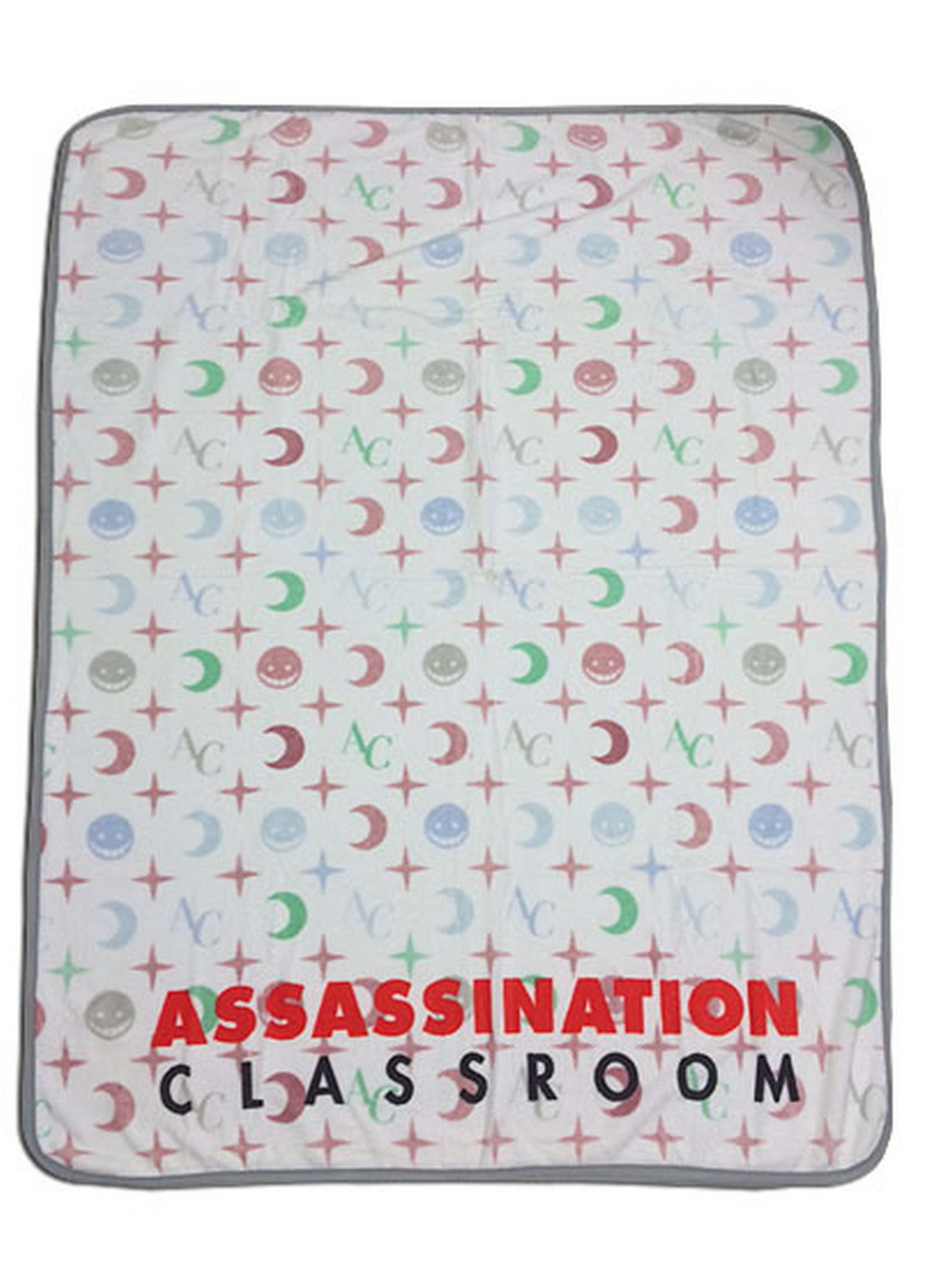 Assassination Classroom - Anime Monogram Throw Blanket 46"W x 60"H