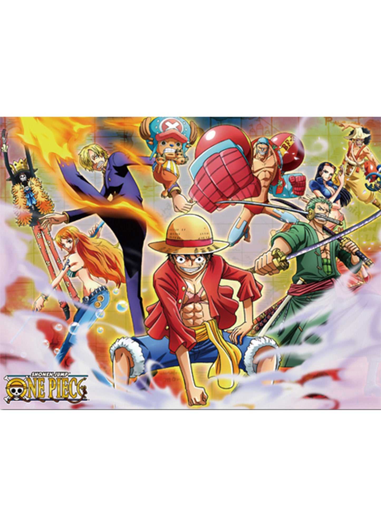 One Piece - Group #3 Sublimation Throw Blanket 46"W x 60"H