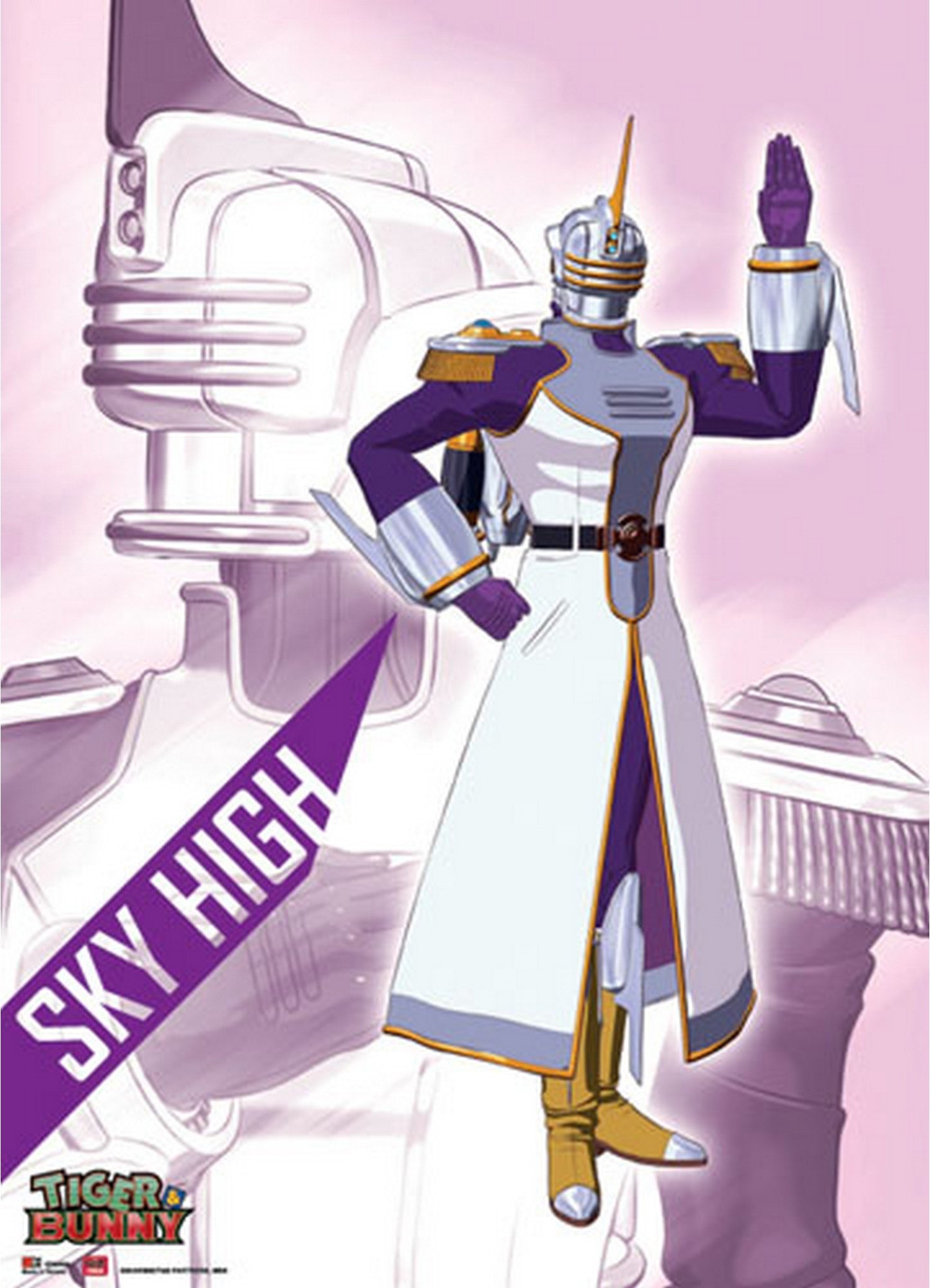 Tiger & Bunny -- Sky High Wall Scroll 31"W x 43"H
