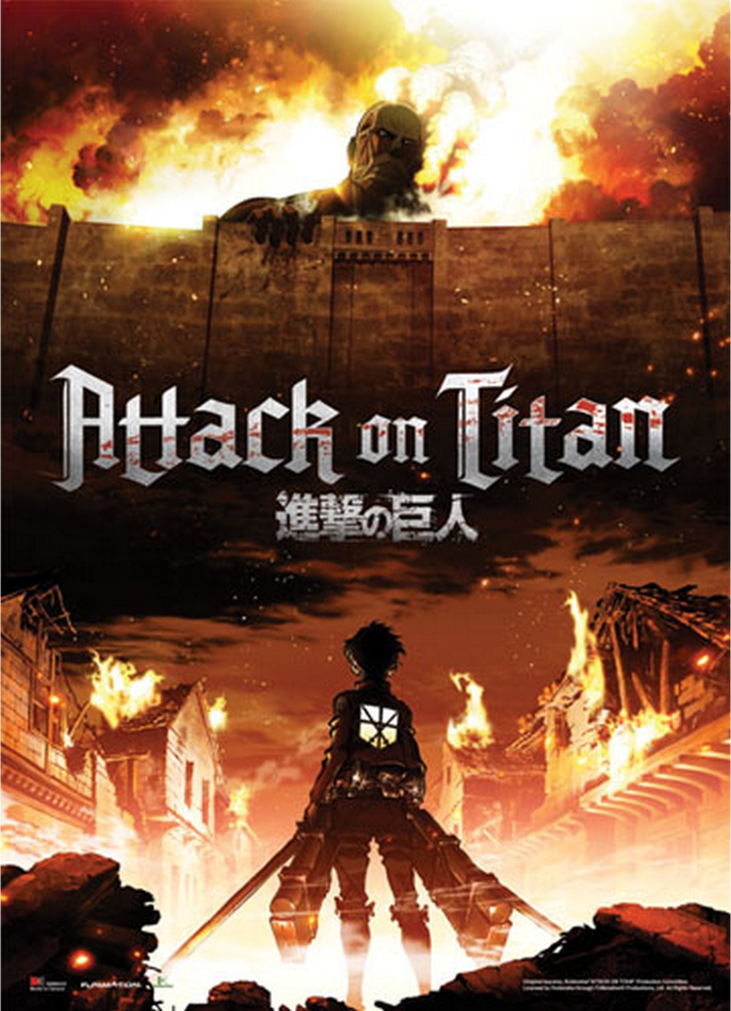 Attack On Titan - Key Art Wall Scroll 31"W x 43"H
