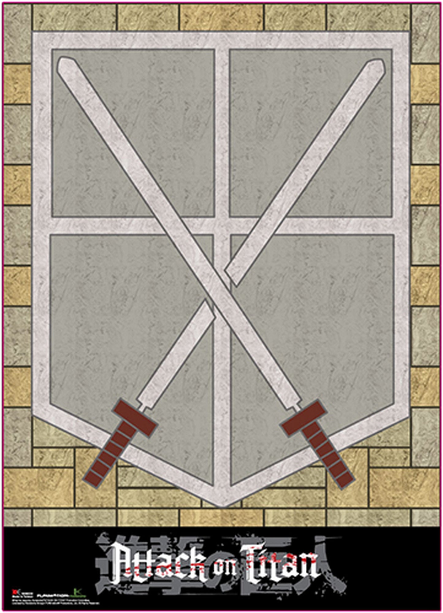 Attack On Titan - Cadet Corps Wall Scroll 31"W x 43"H