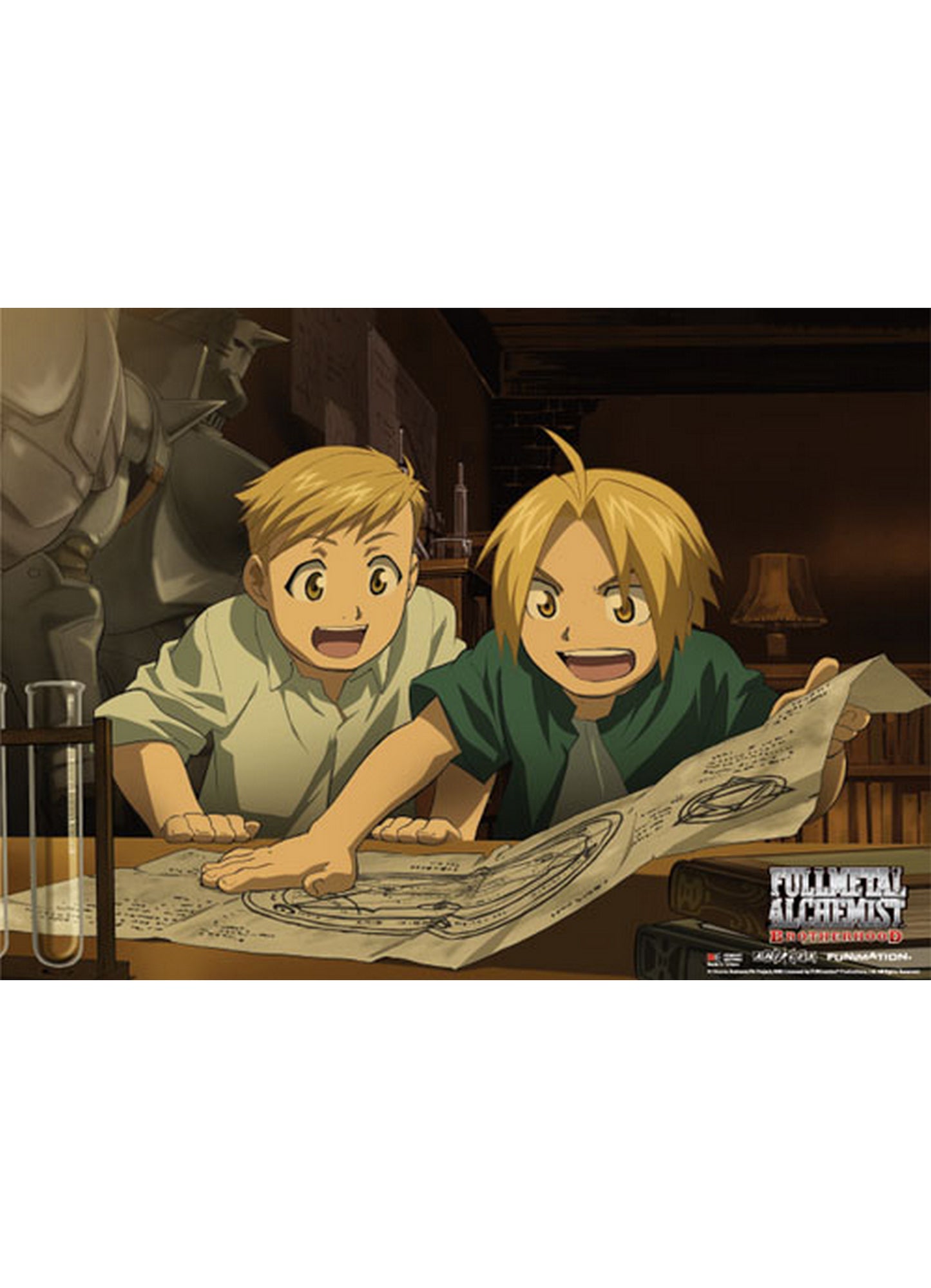 Full Metal Alchemist: Brotherhood - FMA Group 7 Wall Scroll 31"W x 43"H